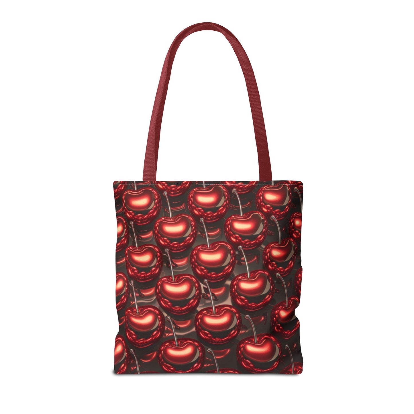 Cherry Tile Tote Bag