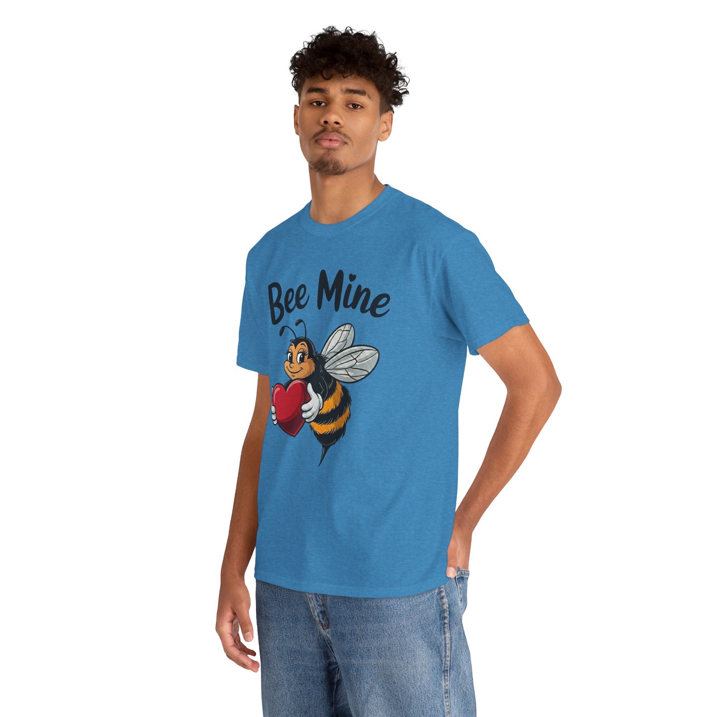 Bee Mine Shirt, Cute Valentine Shirt, Bee Love T Shirt, Funny Valentine Pun Tee, Heart Bee Graphic Shirt, Valentine Gift