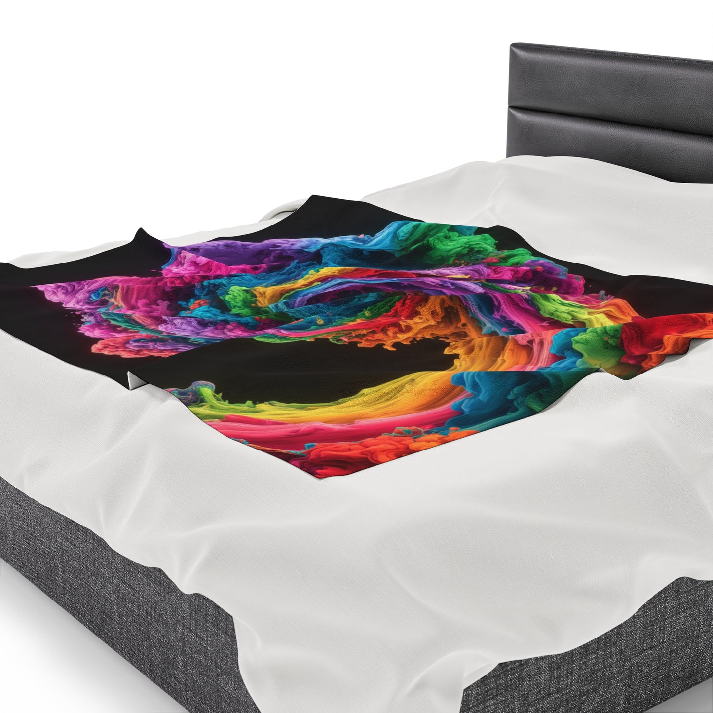Colorful Swirl Blanket