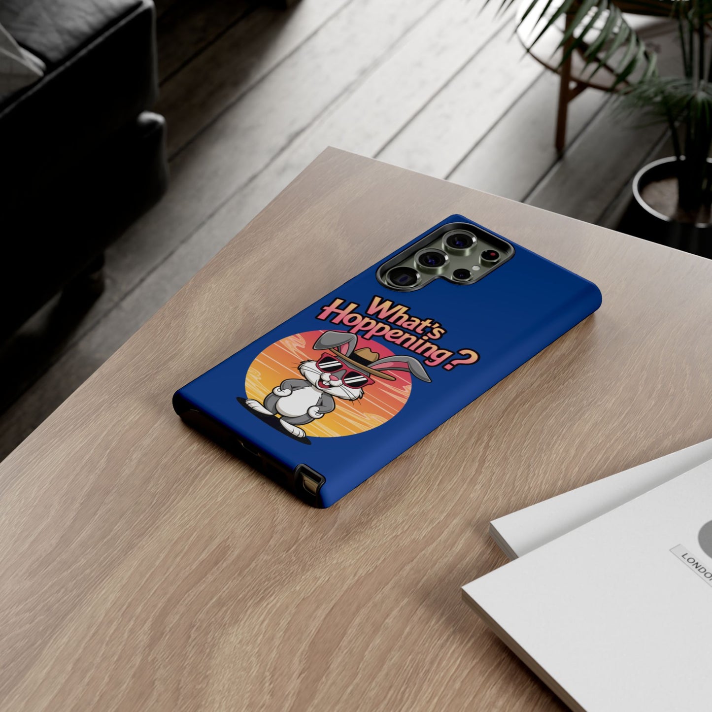 Samsung Case- Cool Bunny 'What's Hoppening'