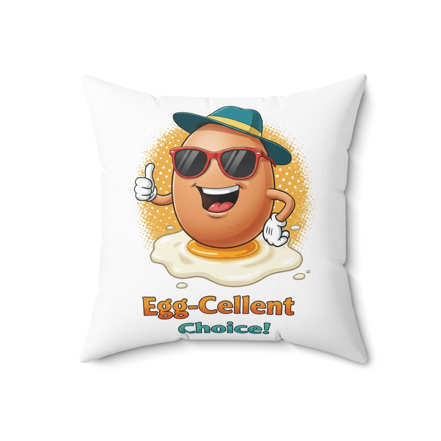 Pillow Egg-Cellent Choice Square Pillow