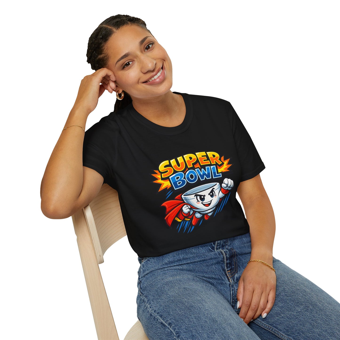 Super Bowl Shirt, Funny Super Bowl T Shirt, Football Party Shirt, Game Day Shirt, Bowl Pun Shirt, Super Bowl Party Tee, Unisex Graphic Tee