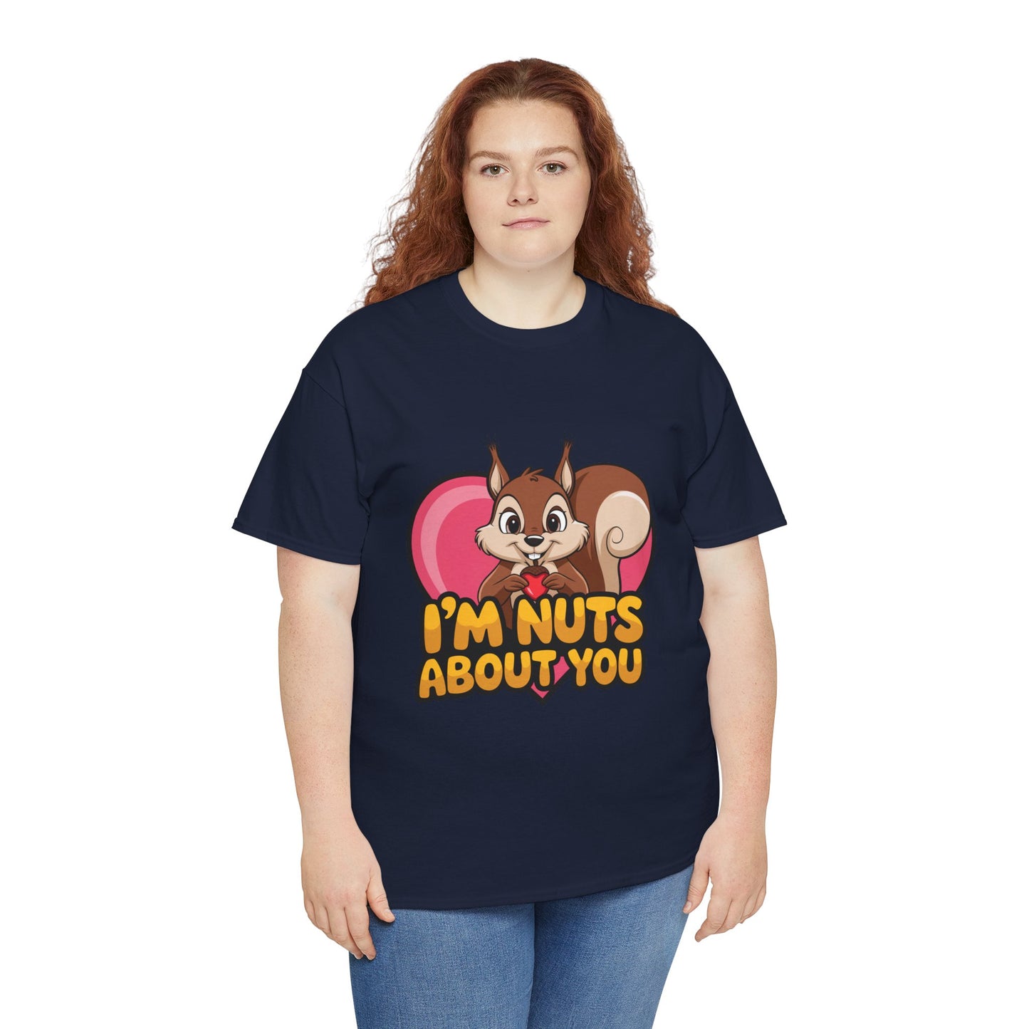 I’m Nuts About You Shirt, Funny Valentine Shirt, Squirrel Love T Shirt, Cute Animal Pun Tee, Valentine Gift For Him Her
