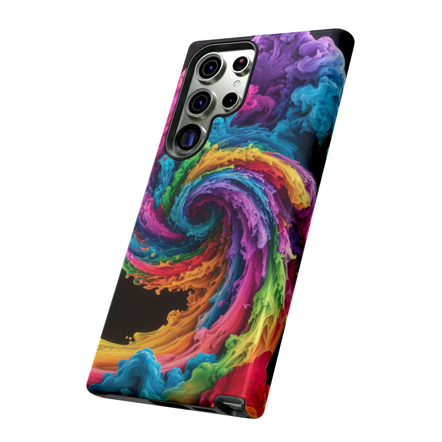 Phone Case - Colorful Swirl Design for Samsung Galaxy