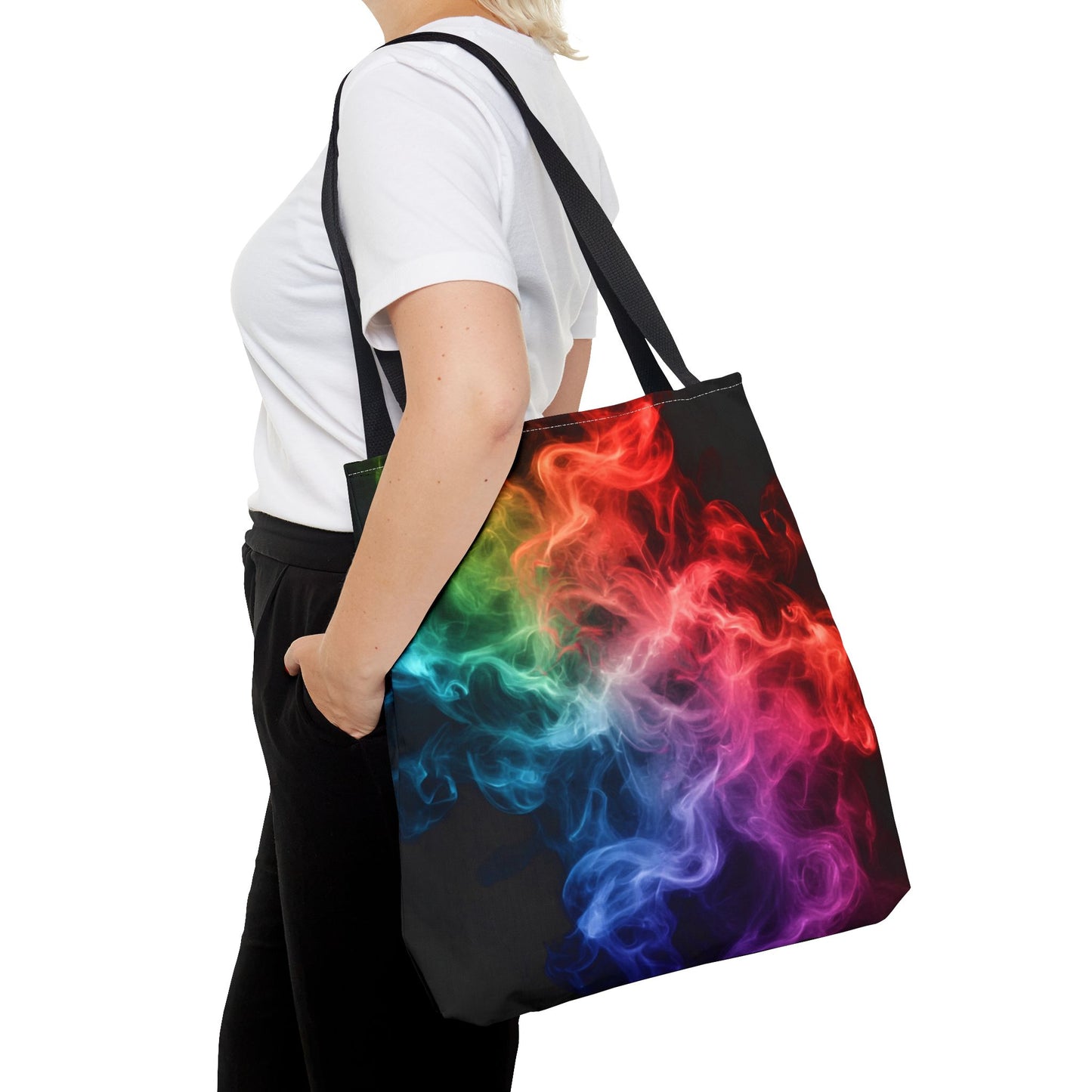 Colorful Smoke Tote Bag