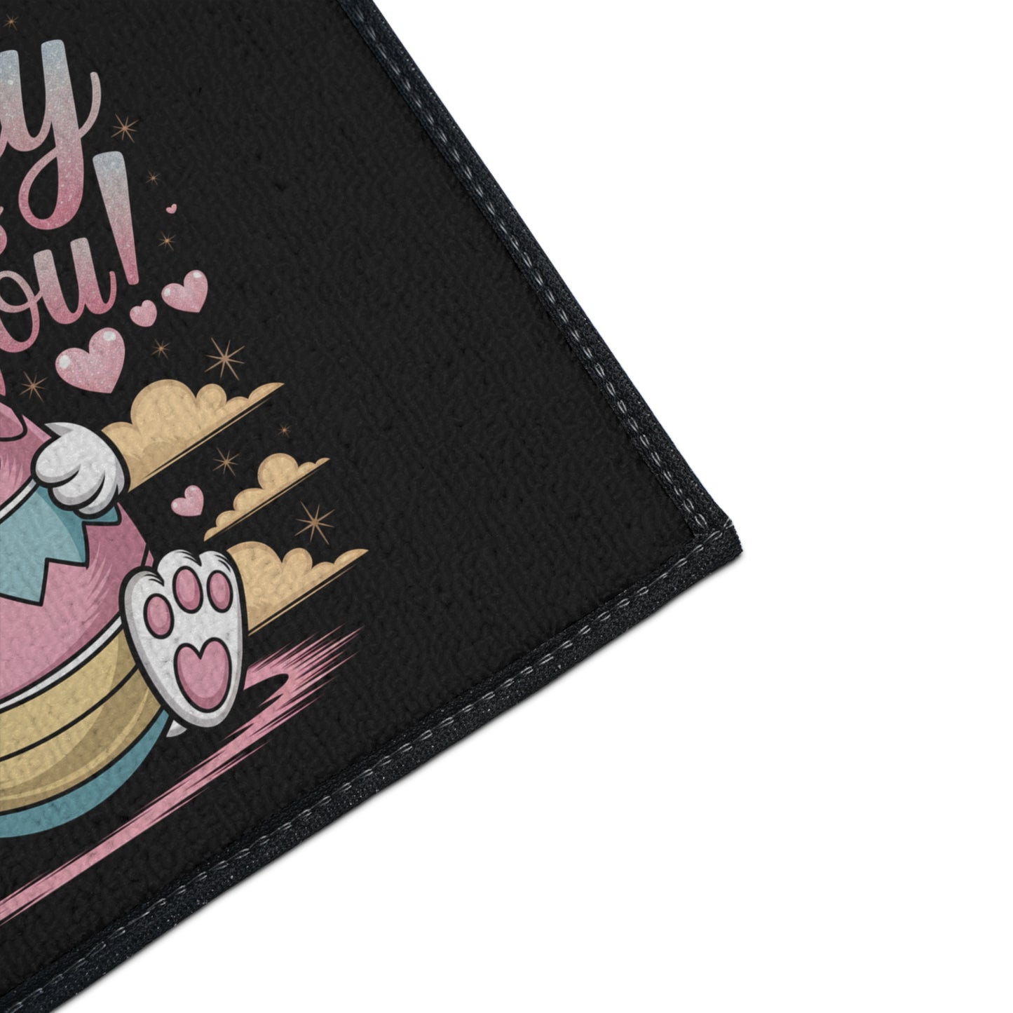 Floor Mat Somebunny Loves You Easter Bunny Welcome Mat Easter Door Mat
