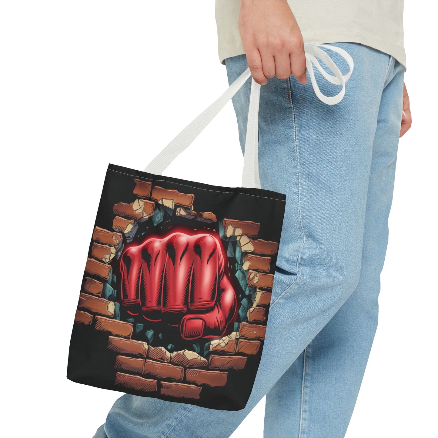 Red Fist Tote Bag