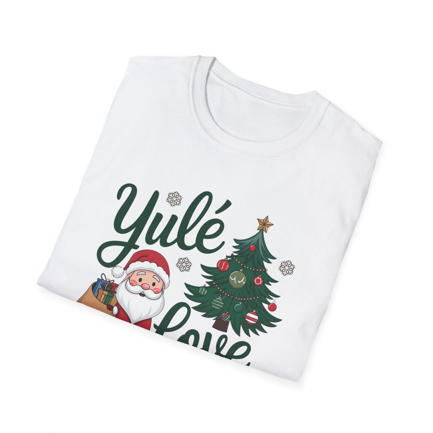 Yulé Love This Christmas T-Shirt, Funny Santa Holiday Tee, Cute Pun Xmas Shirt, Festive Unisex Top, Fun Gift For Friends And Family
