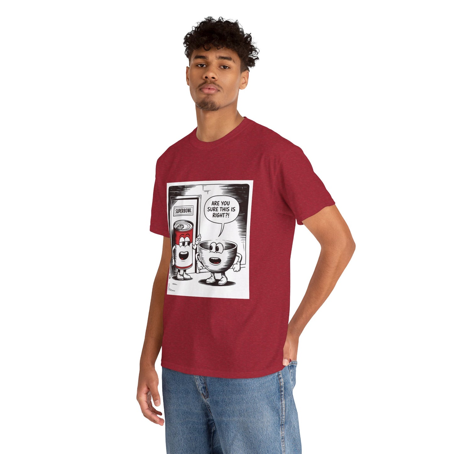 Comic Unisex Tee - Superbowl Design