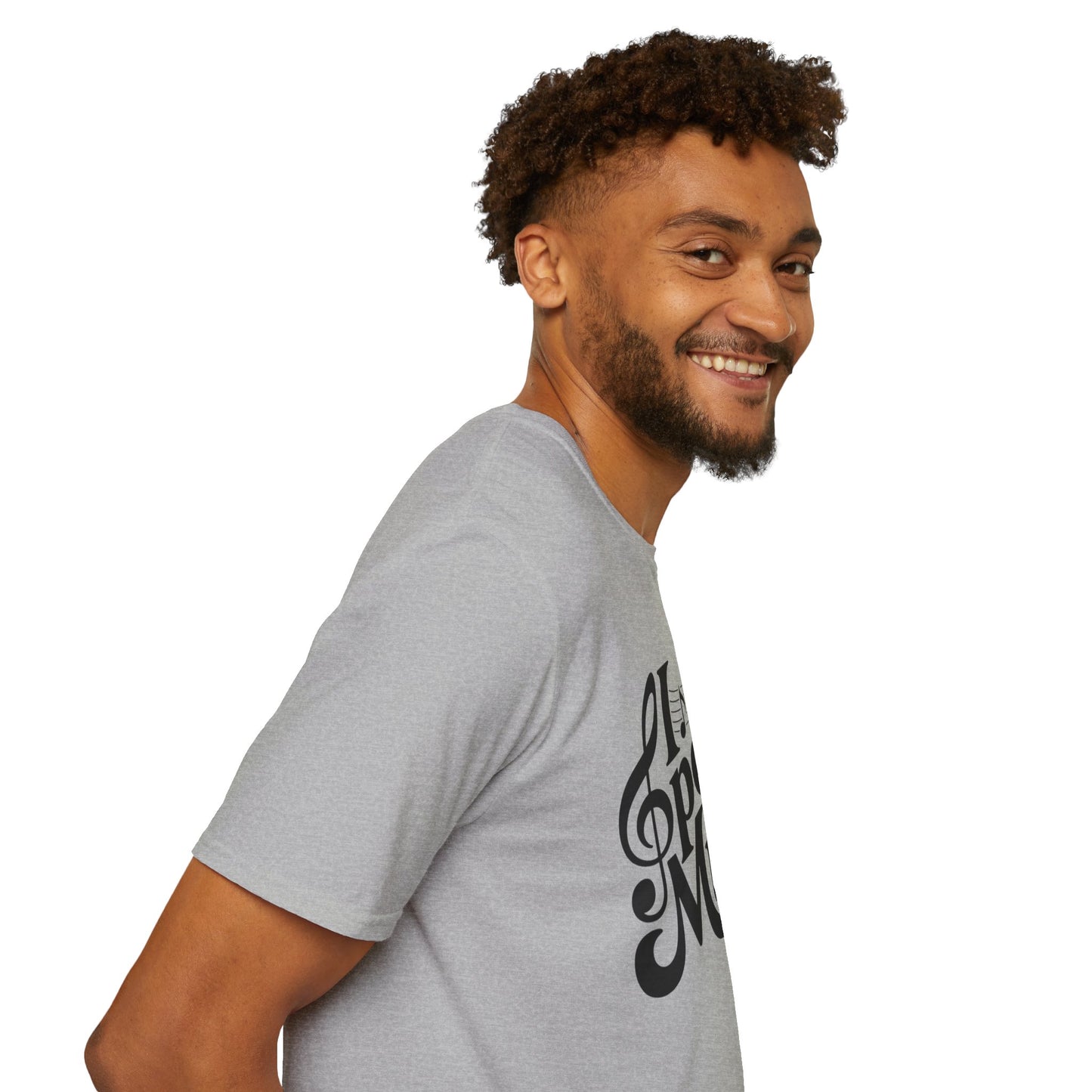 I Speak Music Shirt | Funny Music Lover T-Shirt | Gift for Musicians, Choir, Band Teachers & Music Students | Treble Clef Graphic Tee