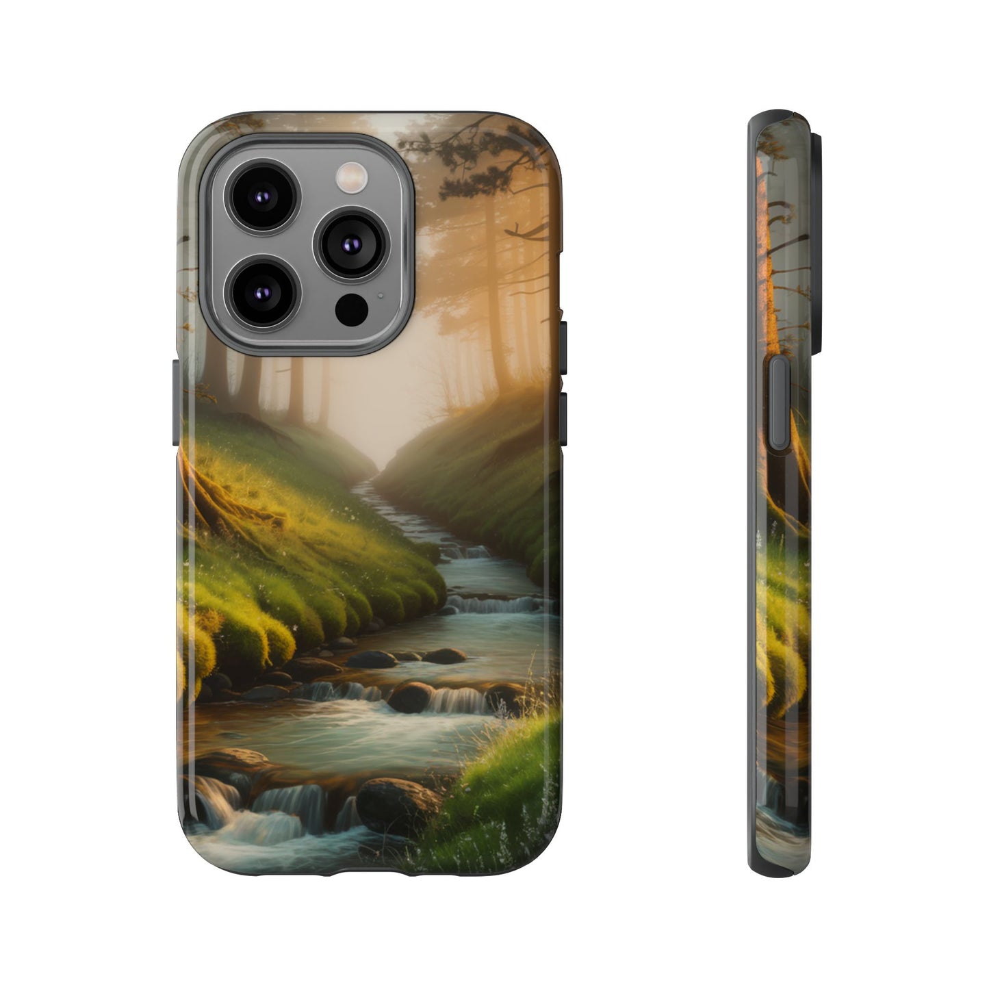 Nature Stream iPhone Case Forest Phone Case Stream iPhone Case Nature Phone Case