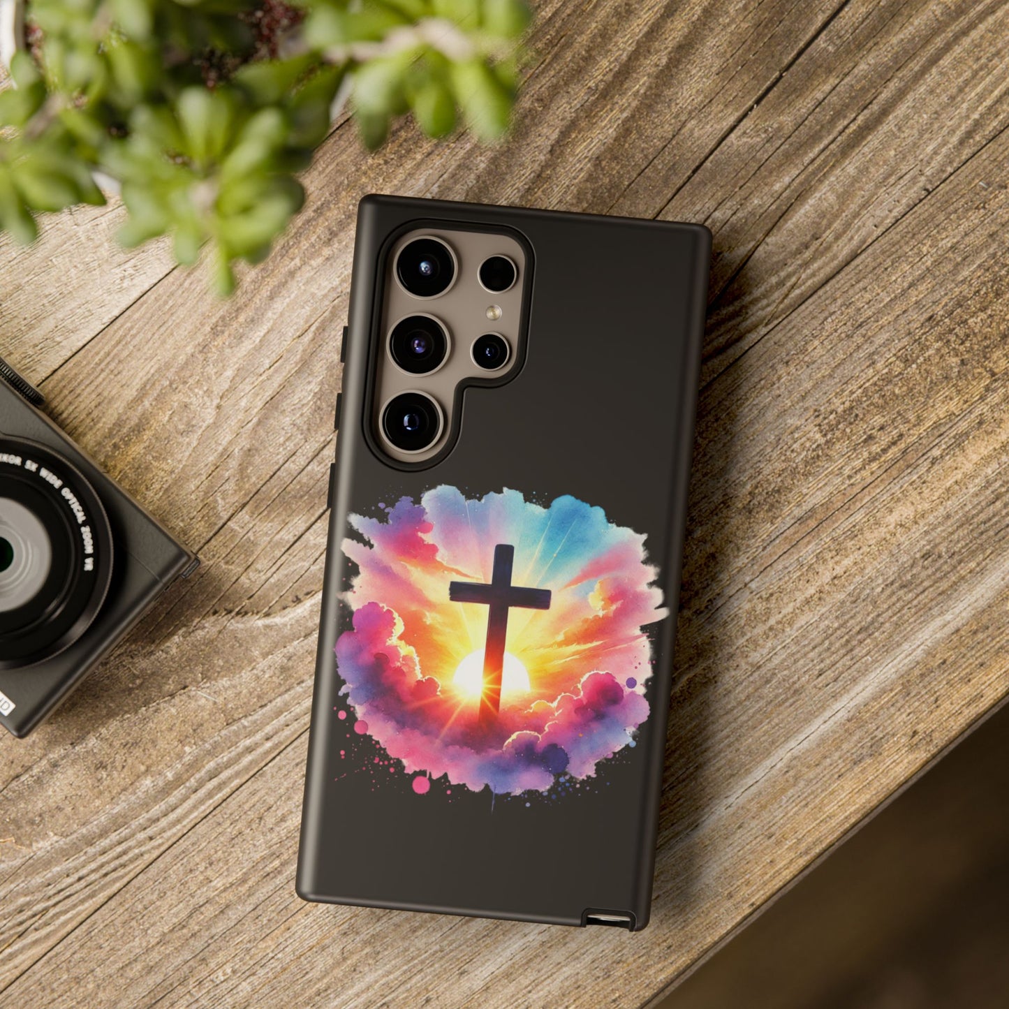 Samsung Case Inspirational Cross Phone Case Christian Phone Case Easter Samsung Case Cross Samsung Case Faith Phone Case