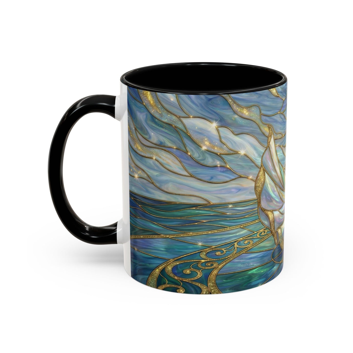 Stained Glass Mug, Dancing Couple Coffee Cup, Romantic Anniversary Gift, Ballroom Dancer Tea Cup, Wedding Present For Couple, Art Mug