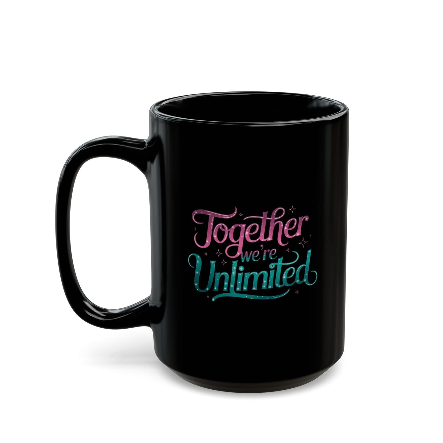 “Unlimited – Together We’re Unlimited” Wicked Inspired Quote Mug 11oz or 15oz | Musical Theater Gift for Friends, Couples, Wicked Fans