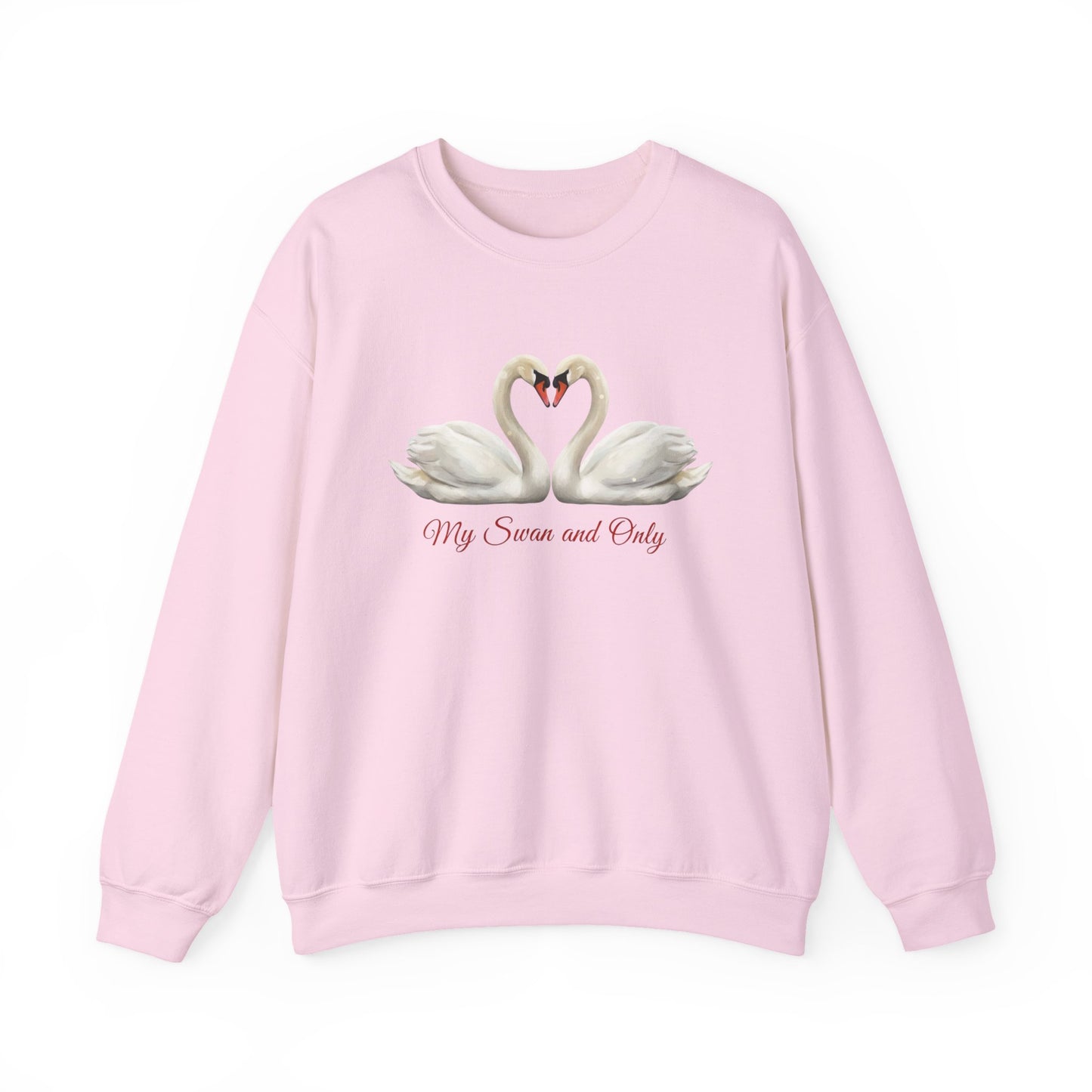 My Swan And Only Sweatshirt, Swan Love Sweater, Romantic Couple Gift, Valentine Sweatshirt, Anniversary Love Pullover