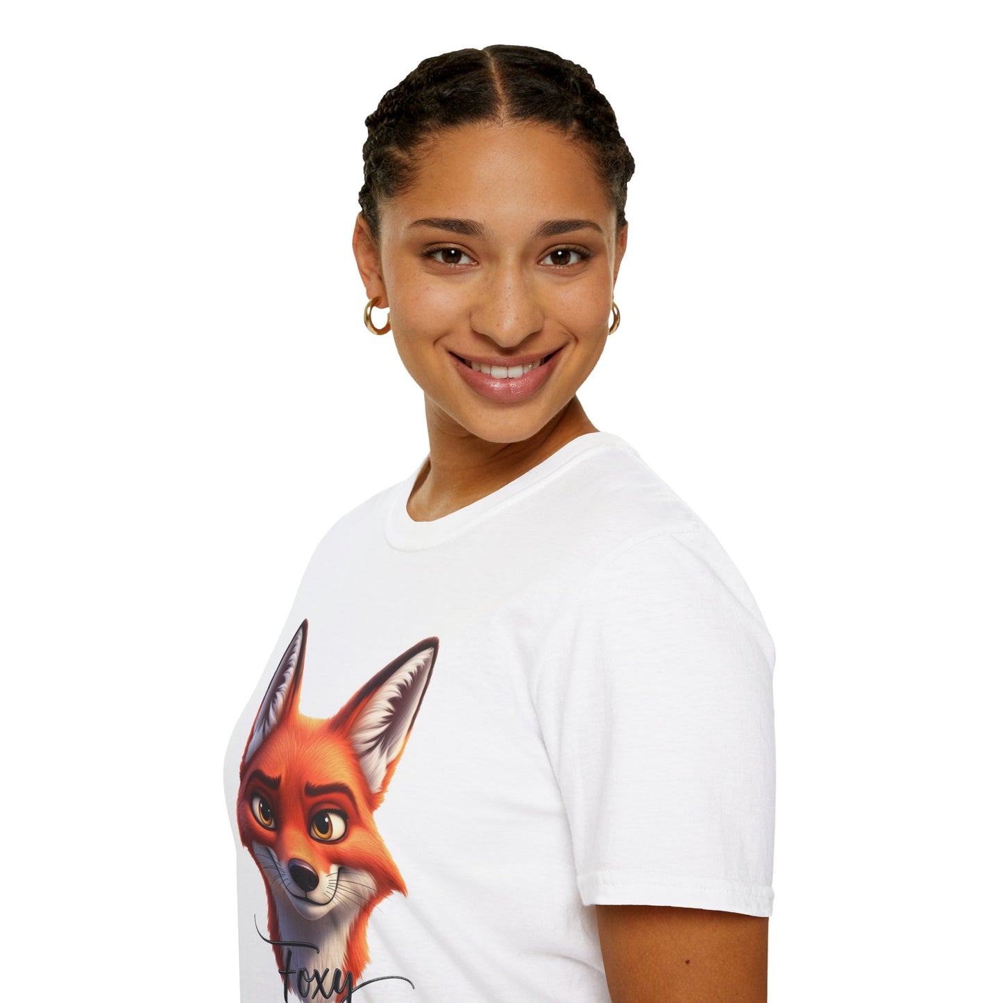 Foxy T-Shirt, Cute Fox Graphic Tee, Animal Lover Shirt, Fun And Confident Top, Playful Pun Gift, Soft Cotton Tee For Everyday Wear