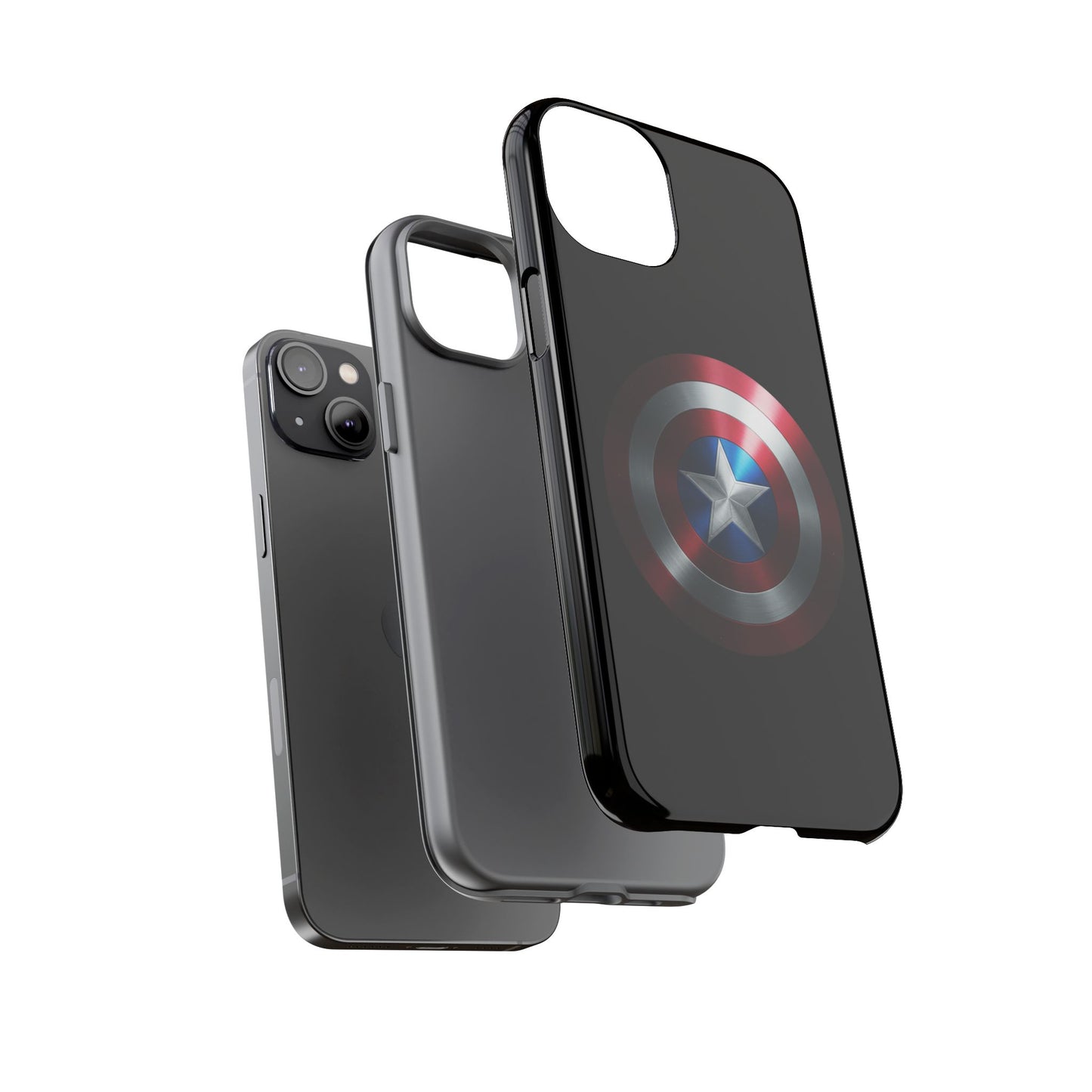 iPhone Case - Captain America Shield Design