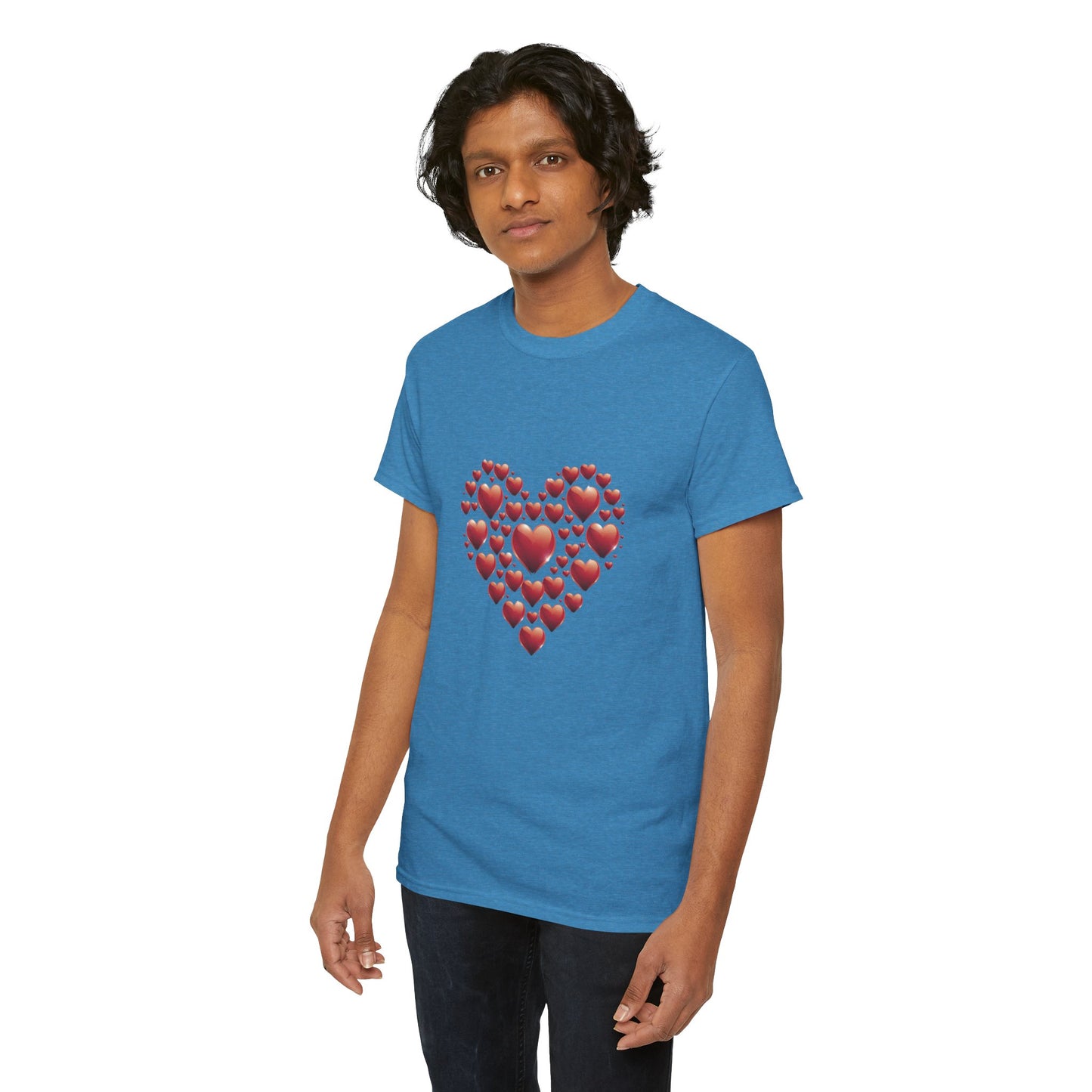 Heart Of Hearts Shirt, Minimal Valentine Shirt, Red Heart Graphic Tee, Love Aesthetic T Shirt, Valentine Gift Shirt