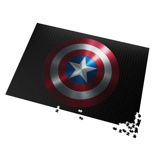 Jigsaw Puzzle - Captain America Shield