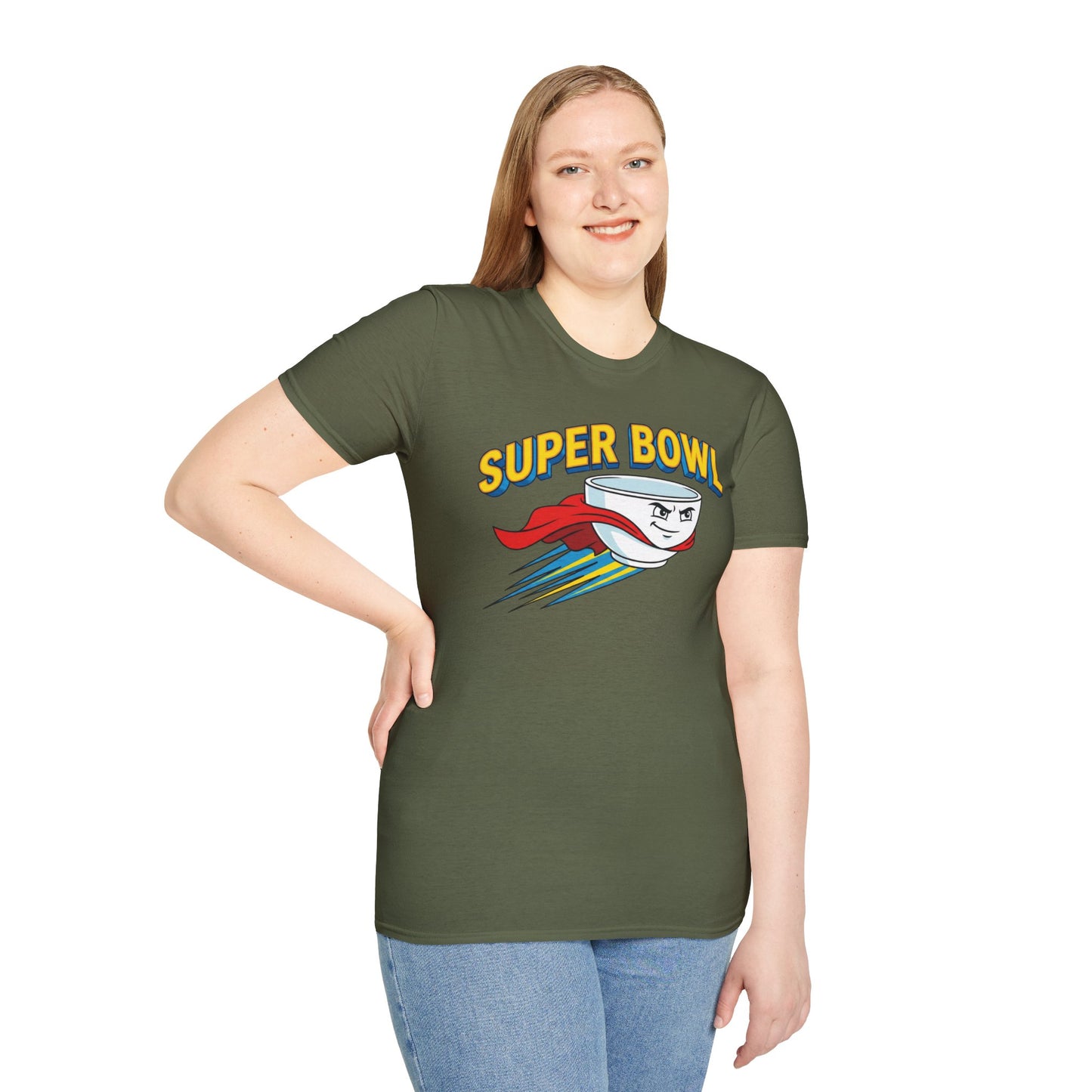 Super Bowl Shirt, Funny Super Bowl T Shirt, Football Party Shirt, Game Day Tee, Bowl Pun Shirt, Super Bowl Party Shirt, Unisex Graphic Tee