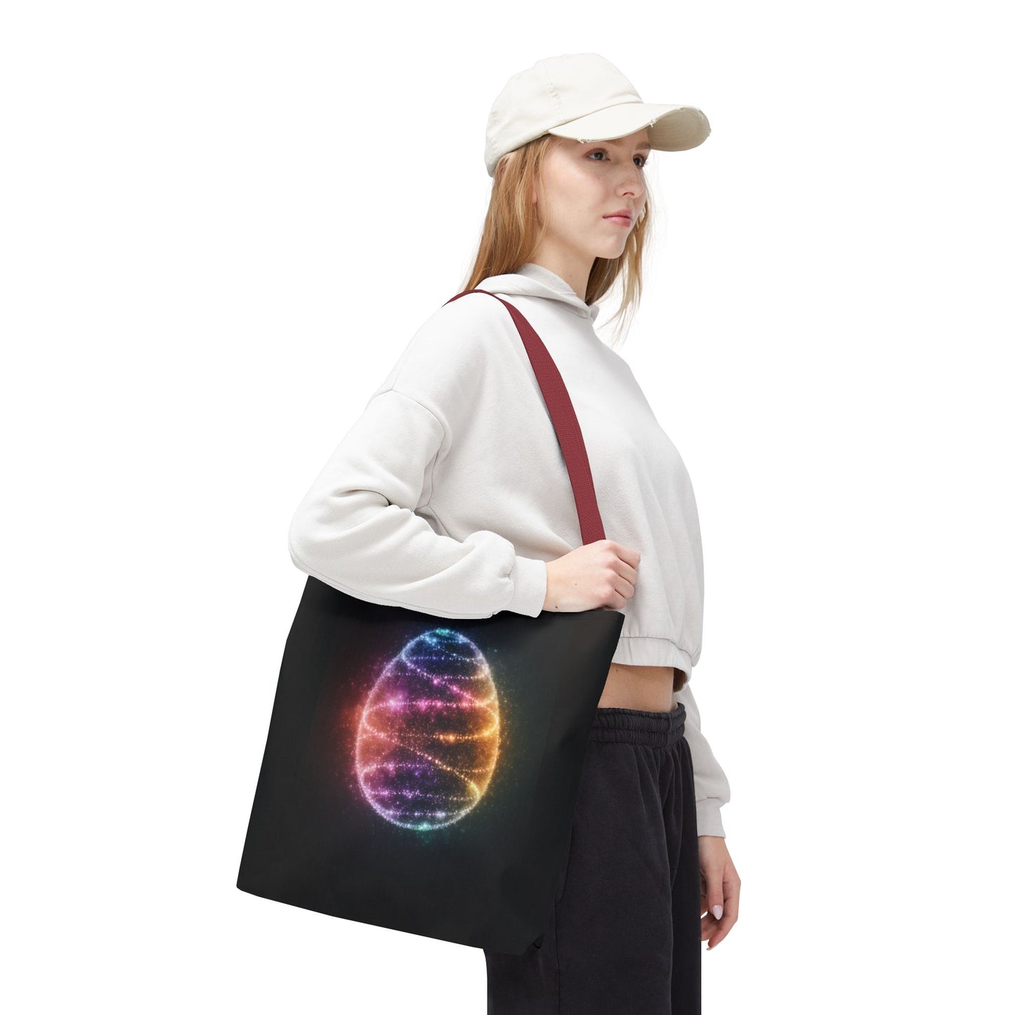 Bioluminescent Easter Egg Tote Bag