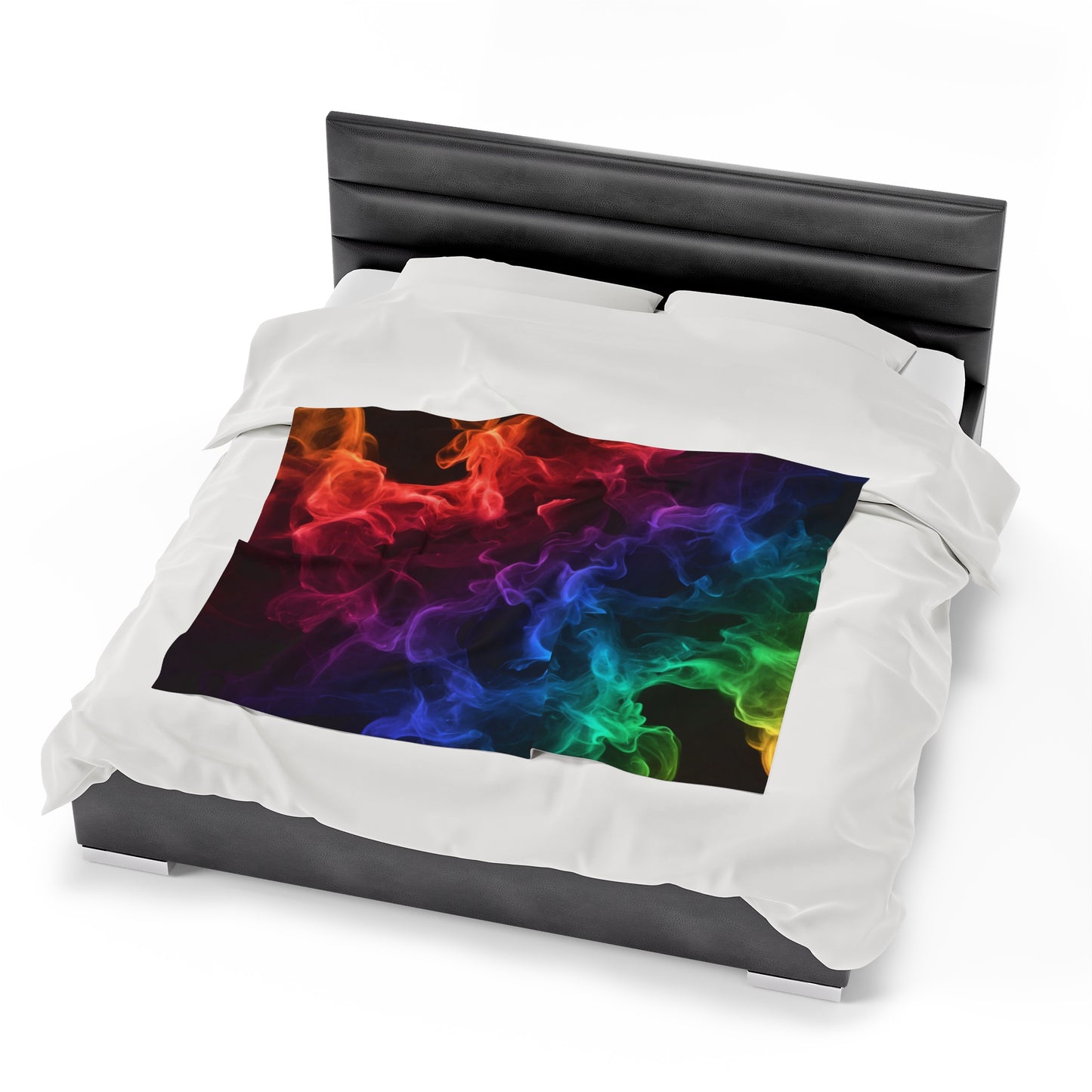 Color Smoke Clash Blanket
