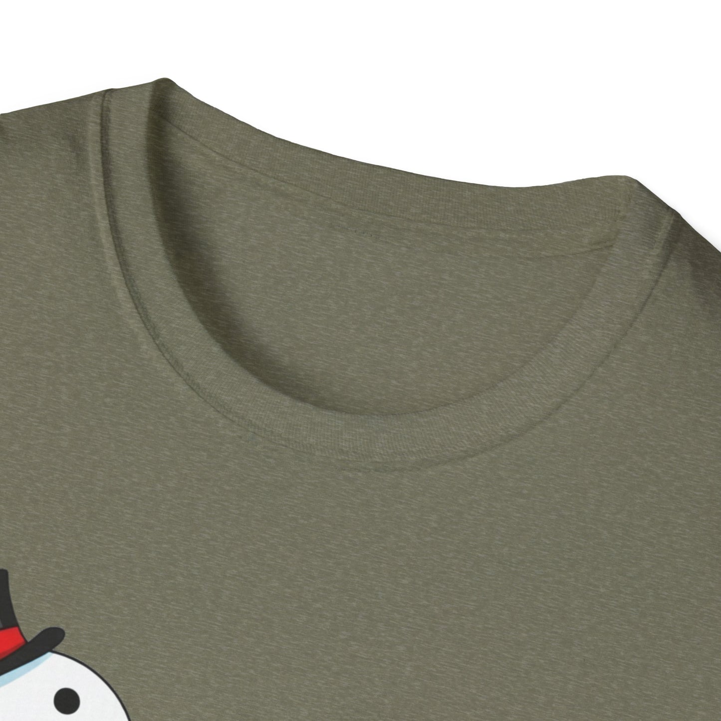 Snowman Pacman Christmas Shirt, Funny Gingerbread Men Tee, Cute Holiday Snowman T-Shirt, Christmas Humor Graphic Tee, Winter Holiday Shirt