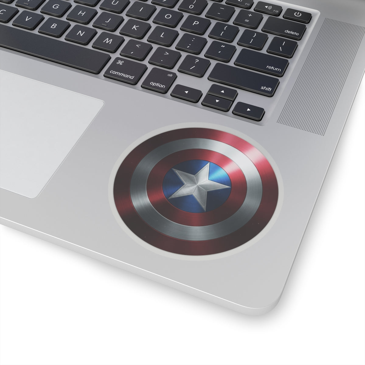 Captain America Shield Kiss-Cut Stickers - Perfect for Fans and Collectors