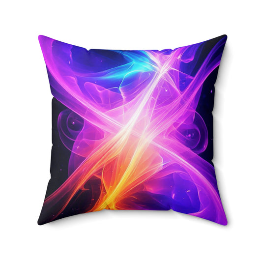 Color Splash Square Pillow