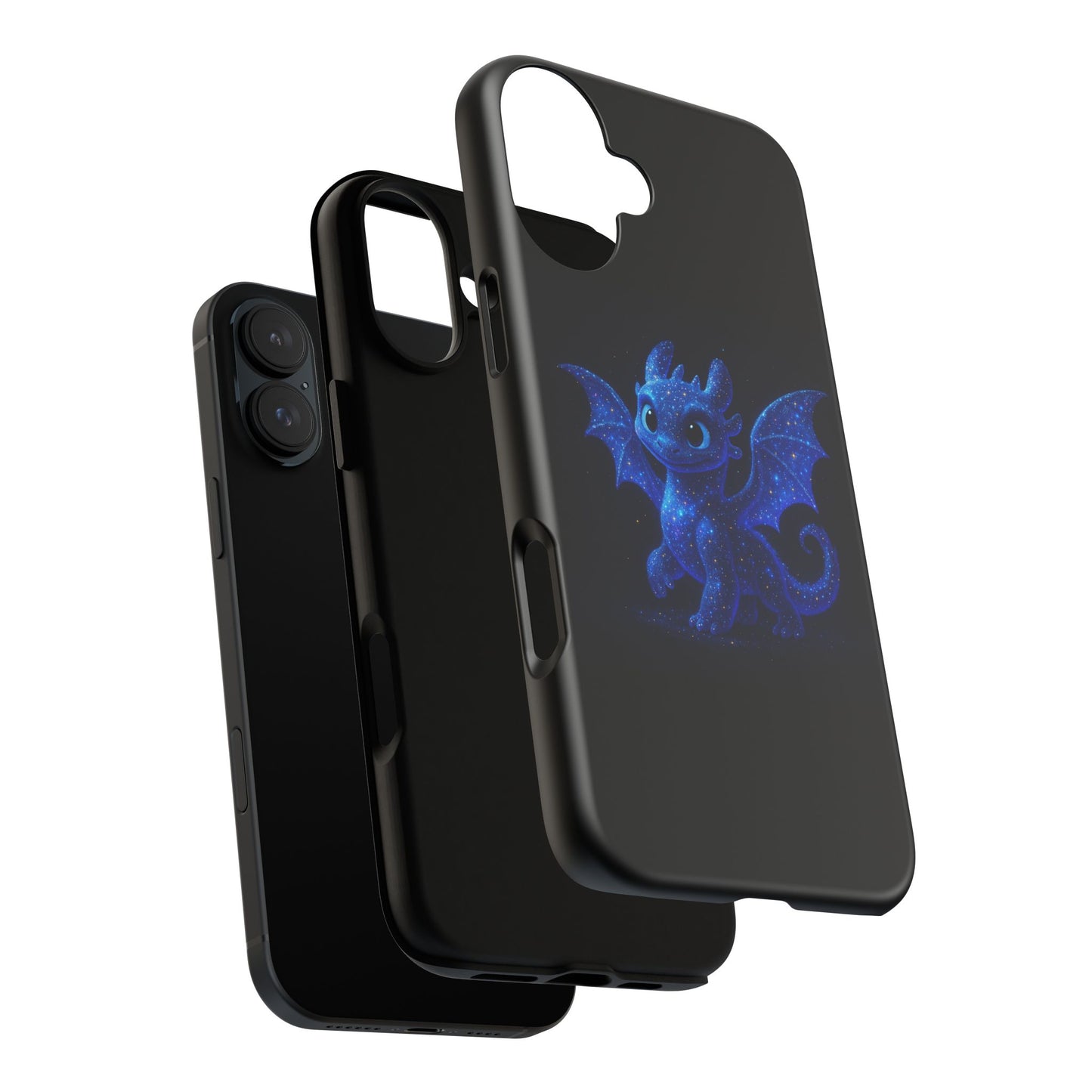 Galaxy Dragon iPhone Case - Cute Fantasy Star Phone Cover for iPhone Phones | Gift for Dragon Lover | Cosmic Creature Art