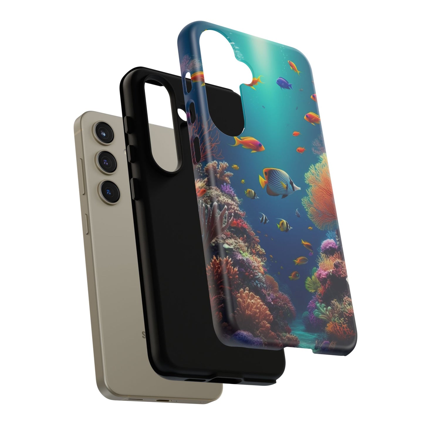 Coral Reef Tough Samsung Galaxy Phone Case