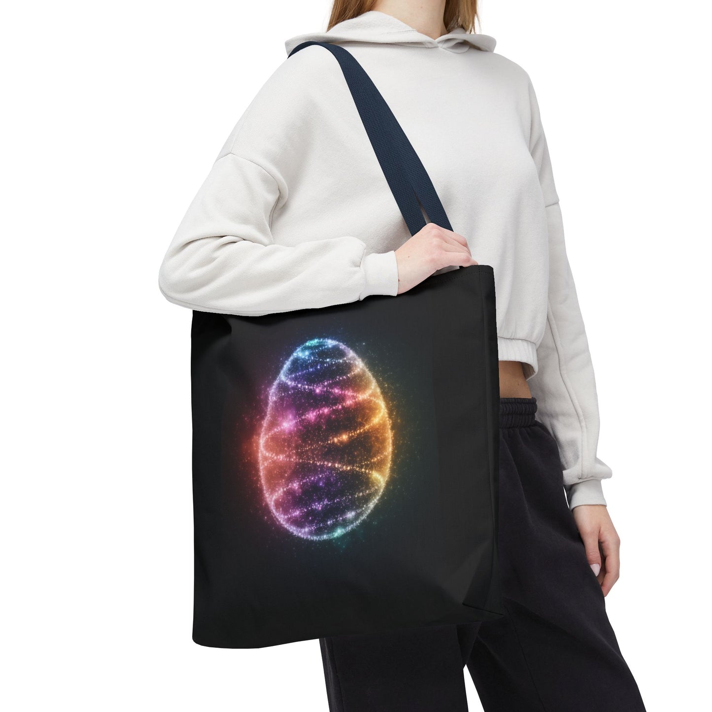 Bioluminescent Easter Egg Tote Bag