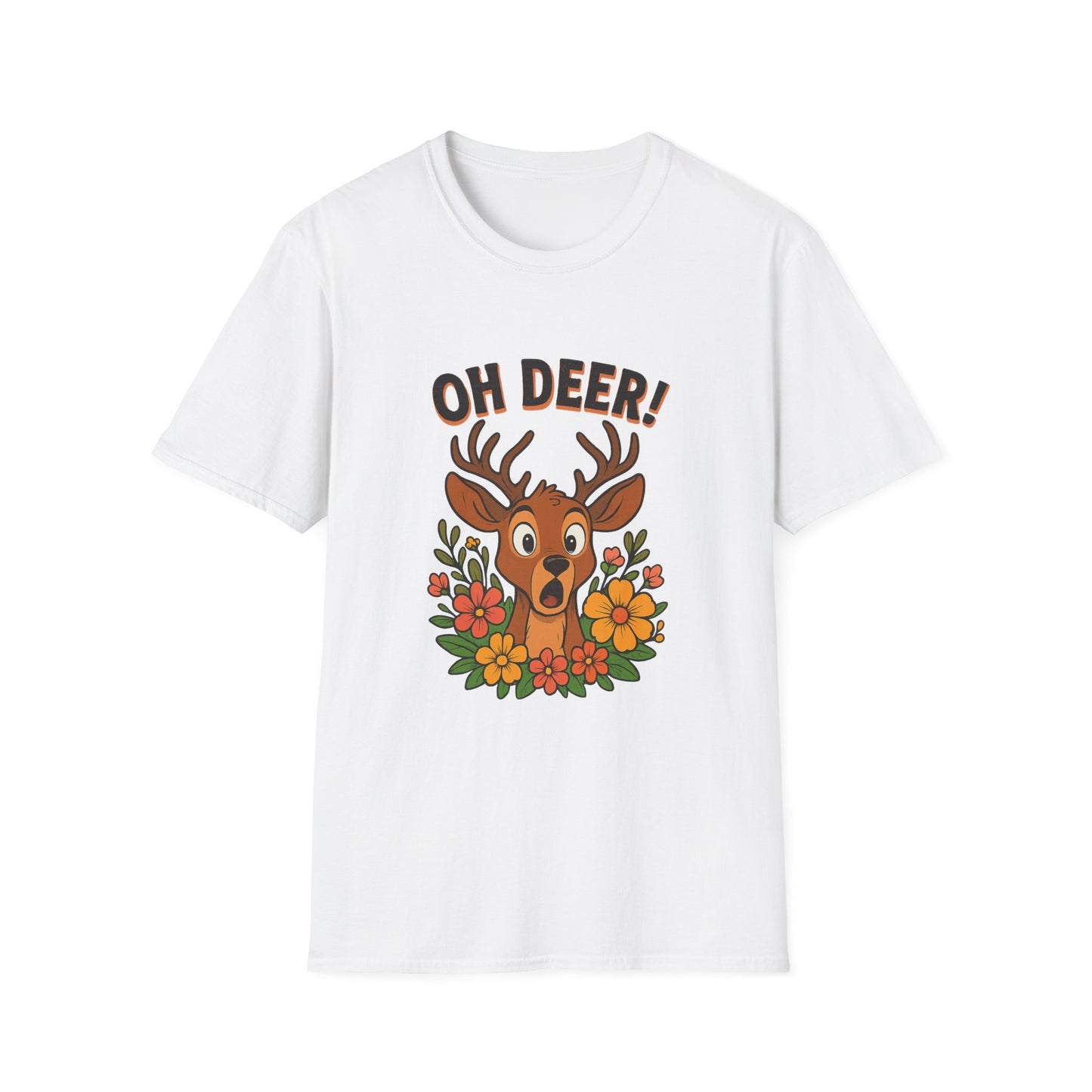 Oh Deer T-Shirt Animal Apparel Wildlife shirt Deer Tee Gift for Animal Lovers