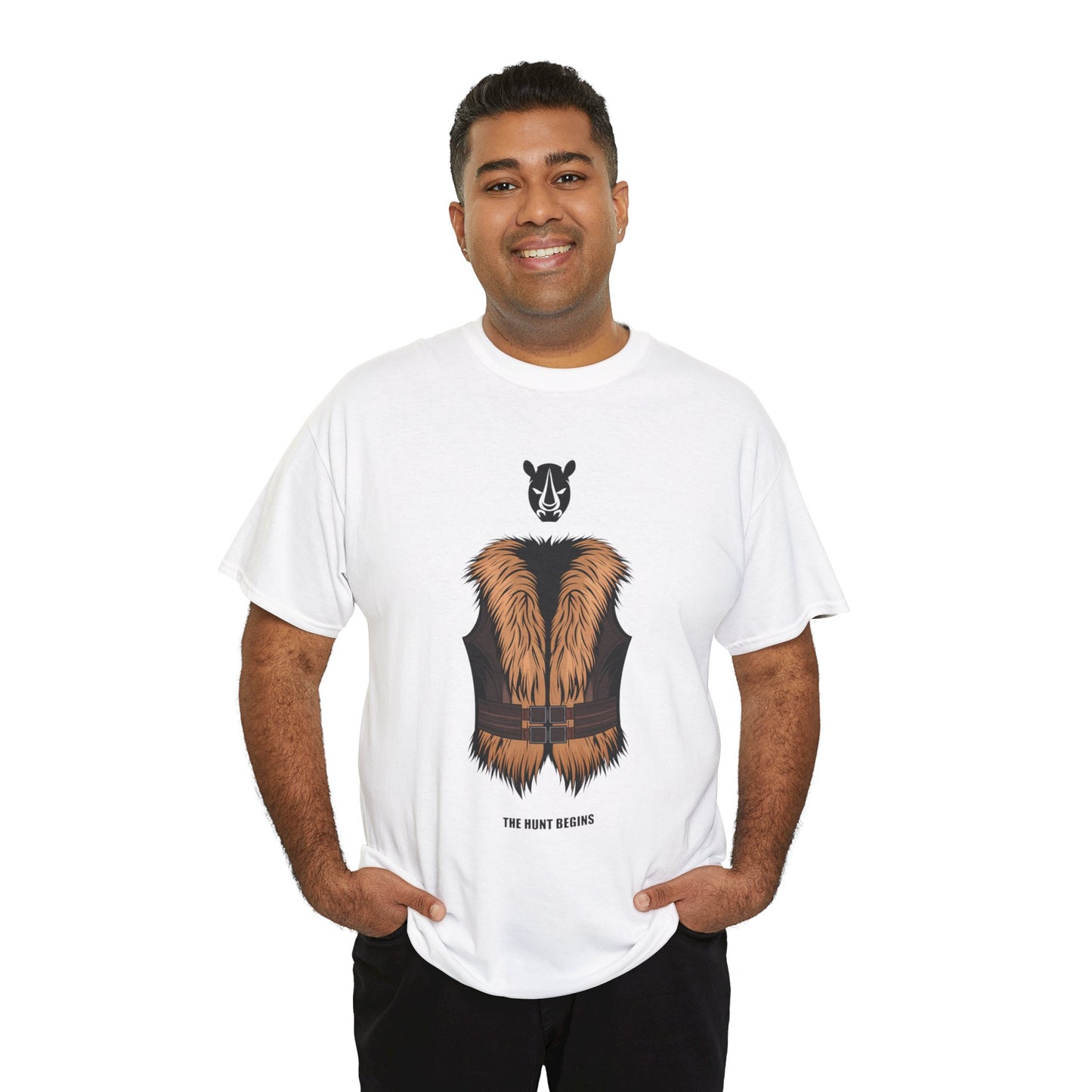 Comic Vest Unisex Tee - The Hunt Begins Shirt
