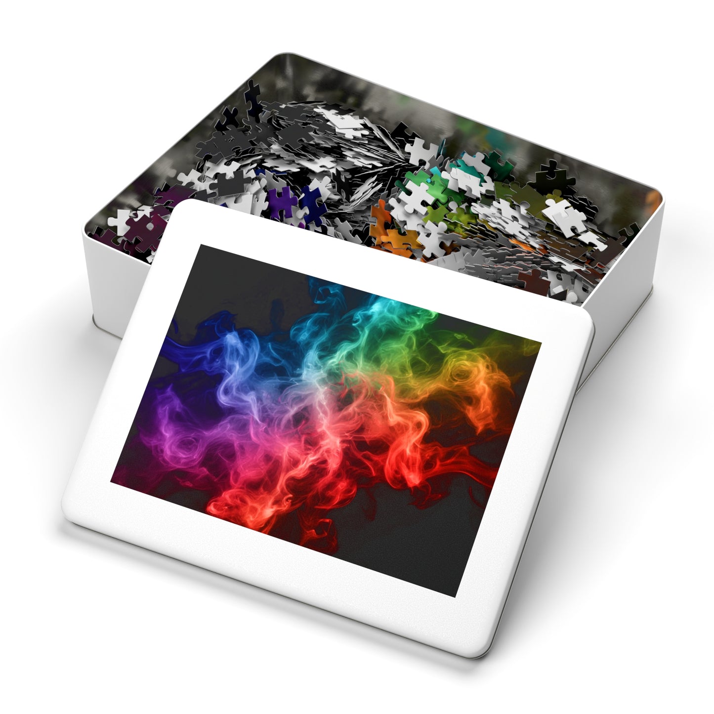 Colorful Smoke Jigsaw Puzzle