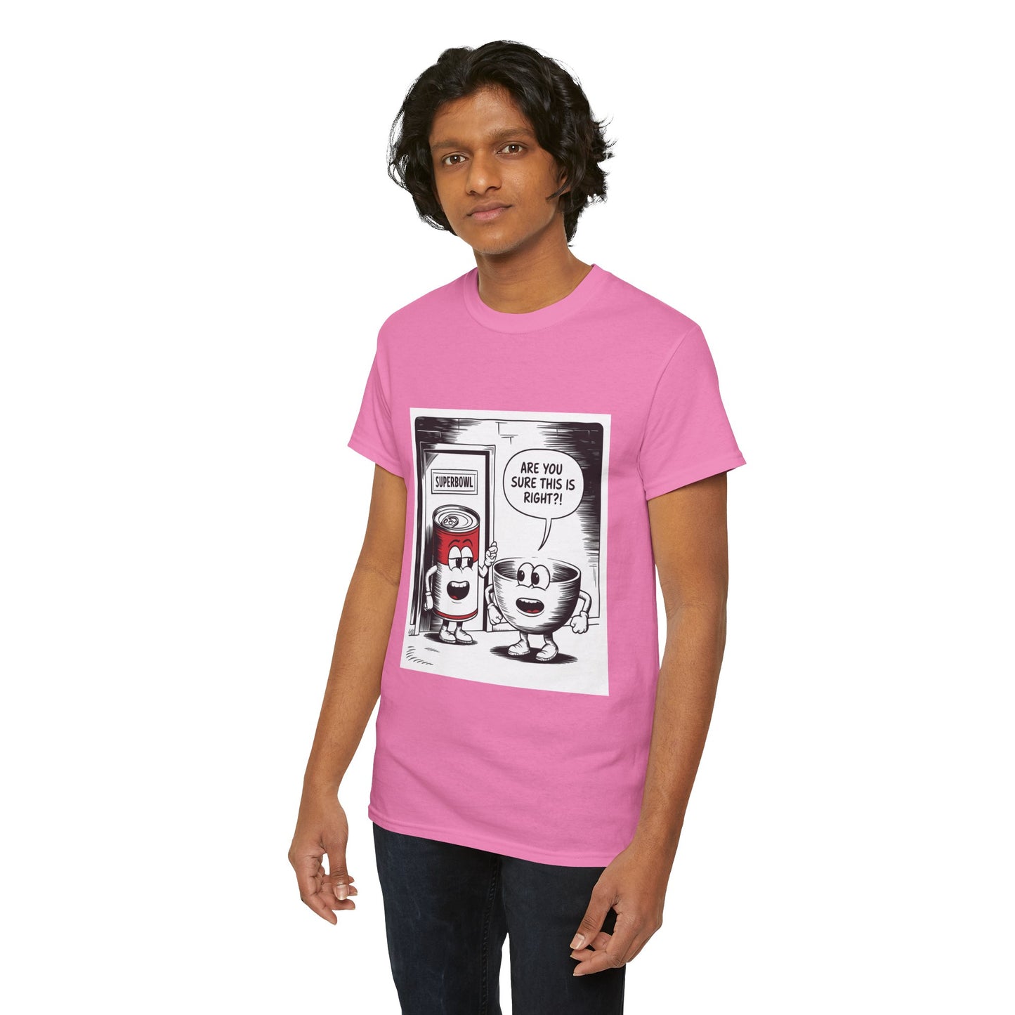 Comic Unisex Tee - Superbowl Design
