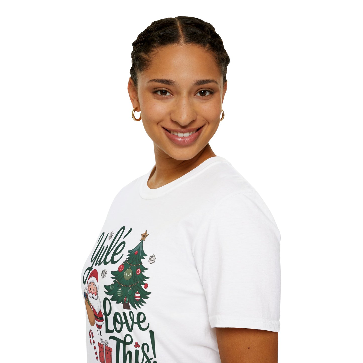 Yulé Love This Christmas T-Shirt, Funny Santa Holiday Tee, Cute Pun Xmas Shirt, Festive Unisex Top, Fun Gift For Friends And Family