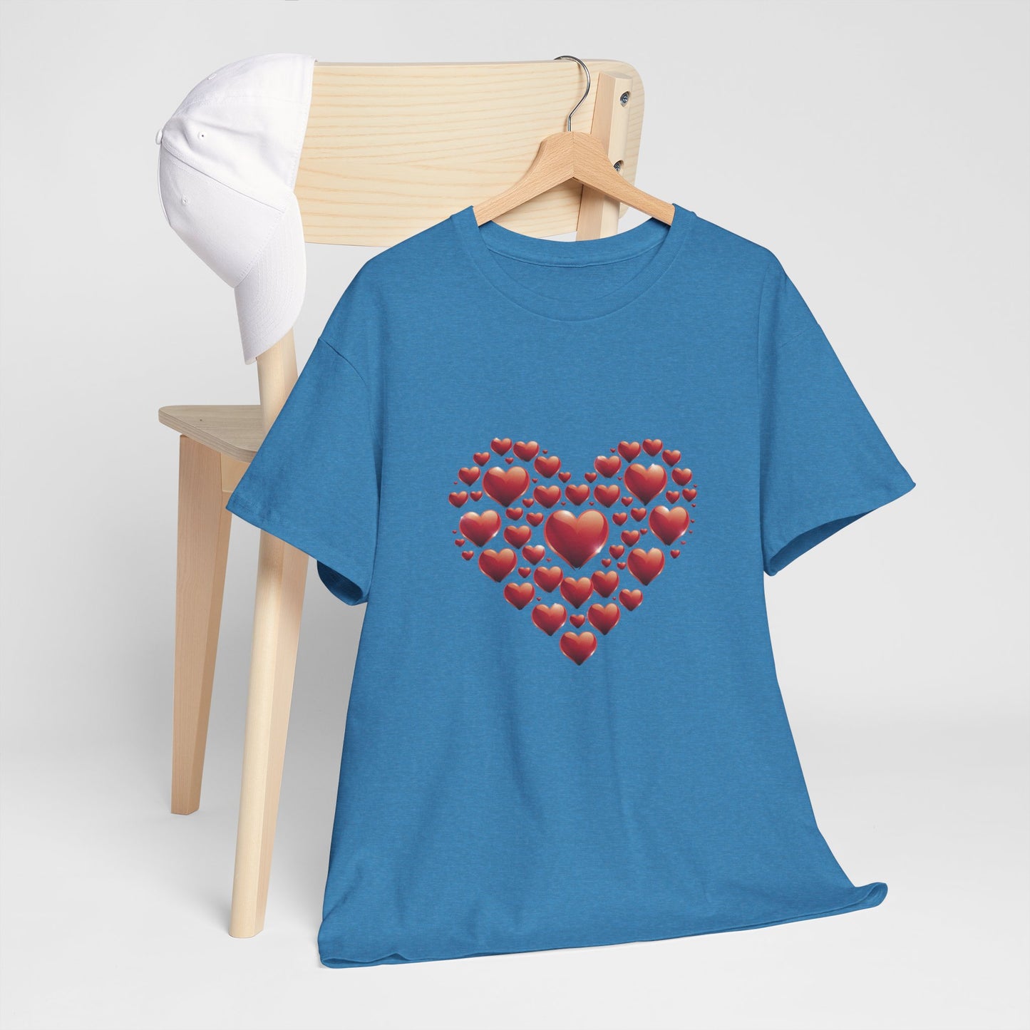 Heart Of Hearts Shirt, Minimal Valentine Shirt, Red Heart Graphic Tee, Love Aesthetic T Shirt, Valentine Gift Shirt