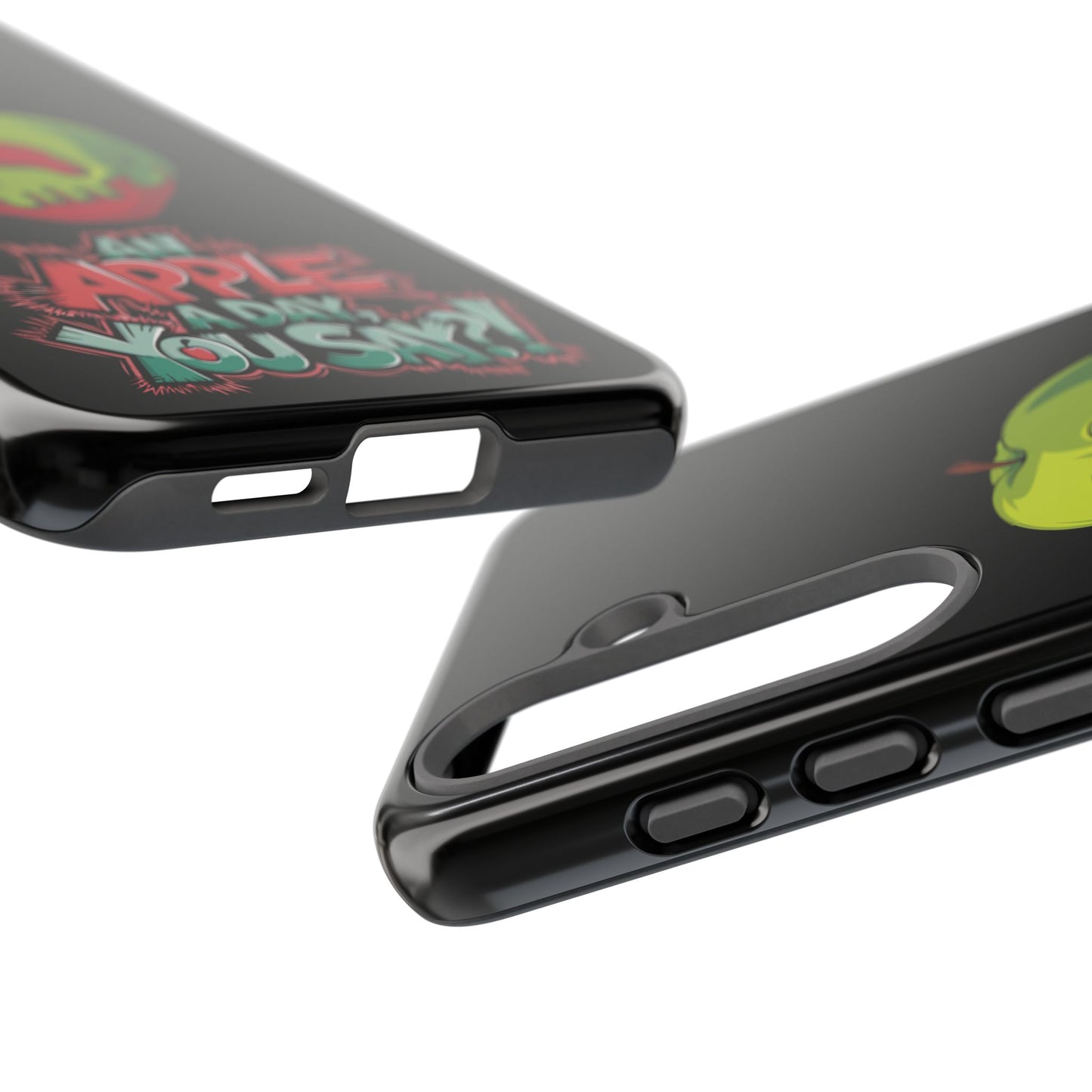 Samsung Galaxy Tough Case - Poison Apple 'An Apple a Day You Say'