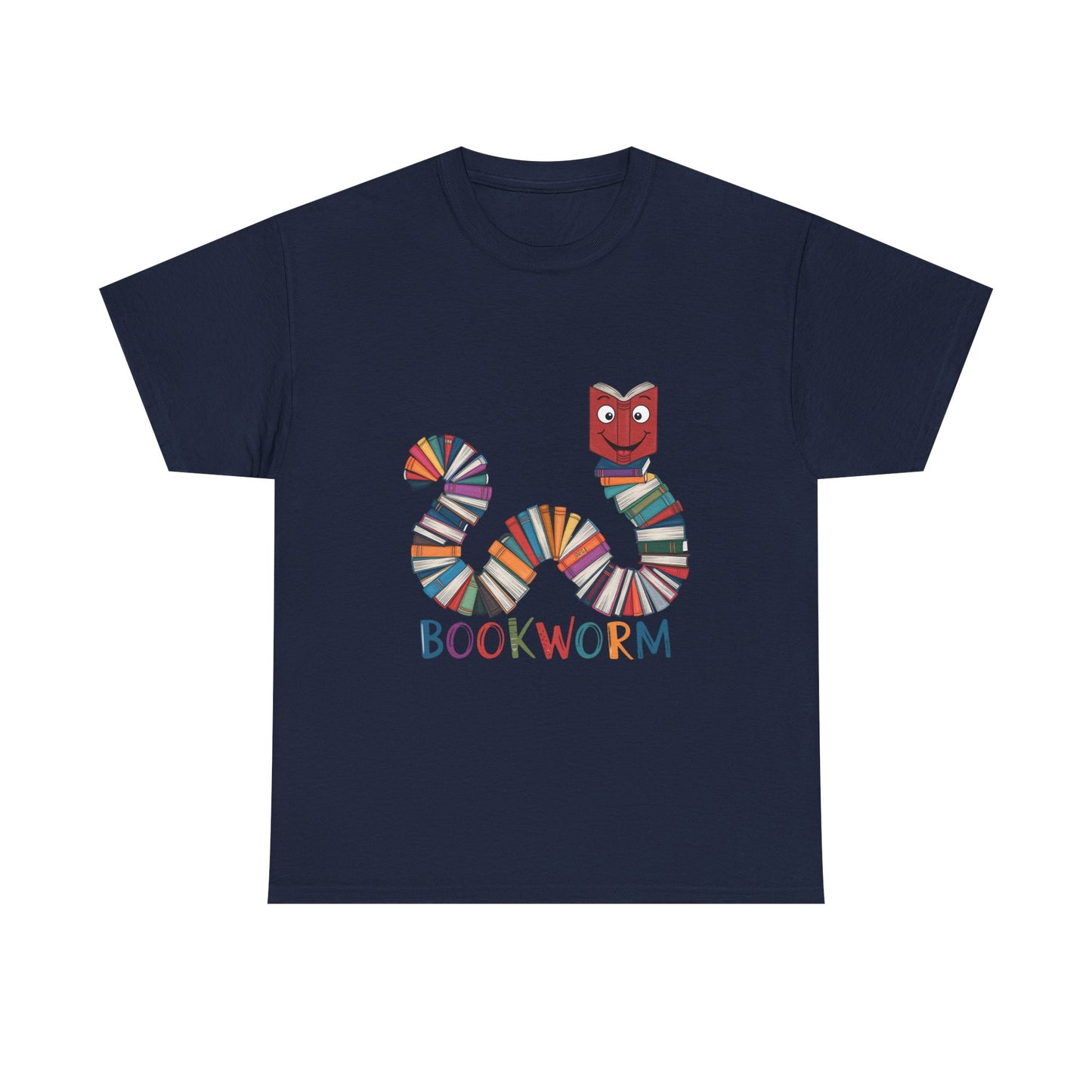Cute Bookworm Shirt – Funny Reading Lover Tee – Teacher Gift – Kids Book Tee – Unisex Book Nerd Shirt – Book Club Graphic T-Shirt