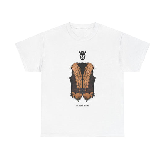 Comic Vest Unisex Tee - The Hunt Begins Shirt