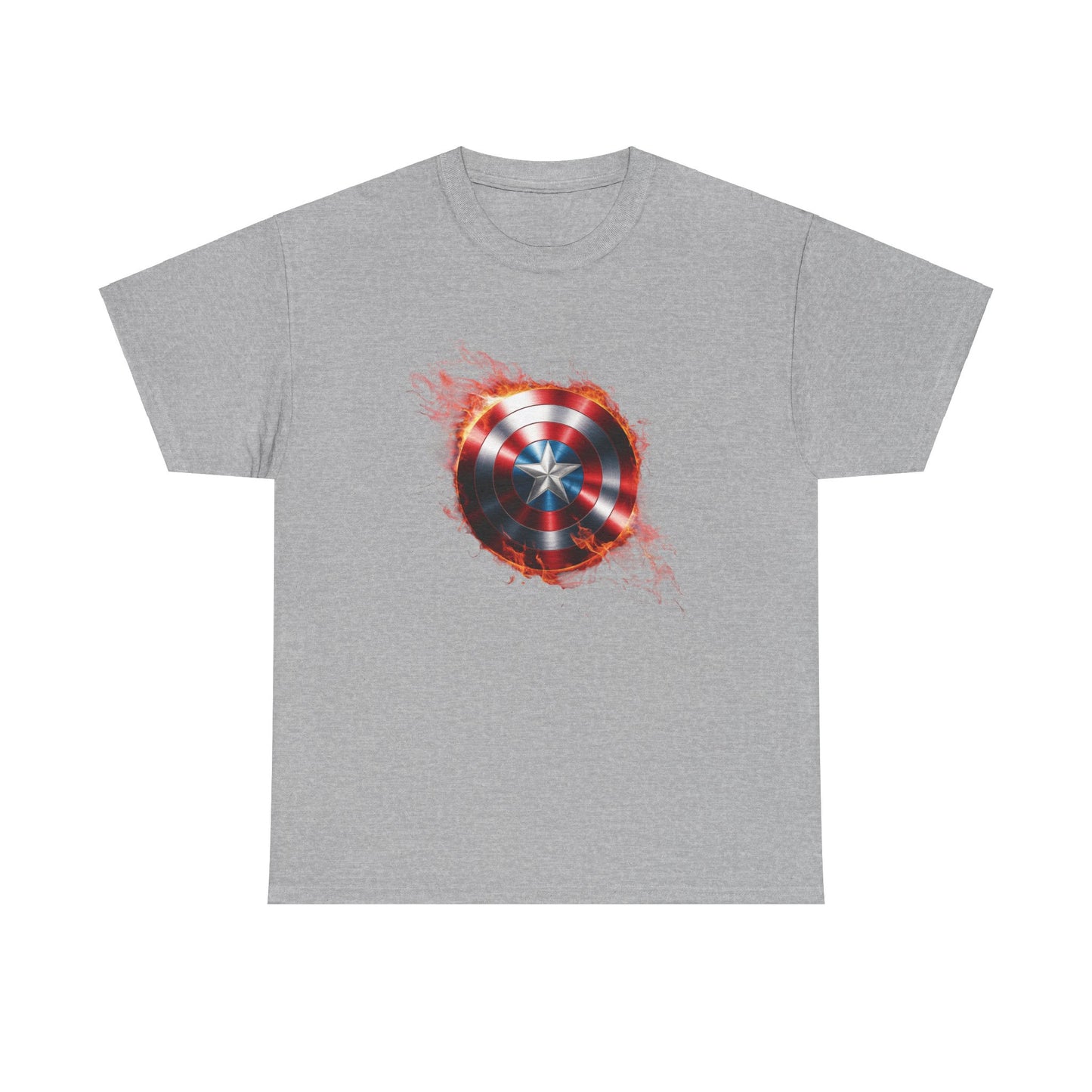 Captain America Flame Tee