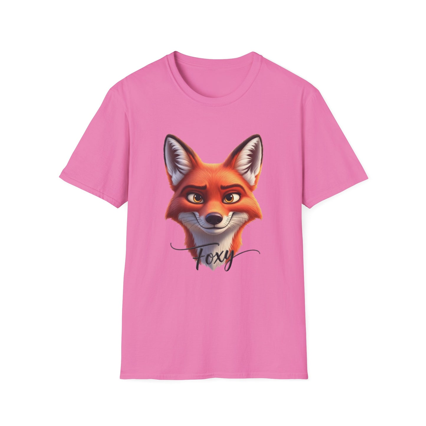 Foxy T-Shirt, Cute Fox Graphic Tee, Animal Lover Shirt, Fun And Confident Top, Playful Pun Gift, Soft Cotton Tee For Everyday Wear