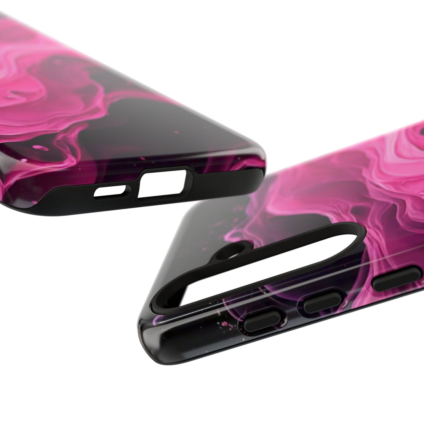 Samsung Galaxy Pink Paint Splash phone cover
