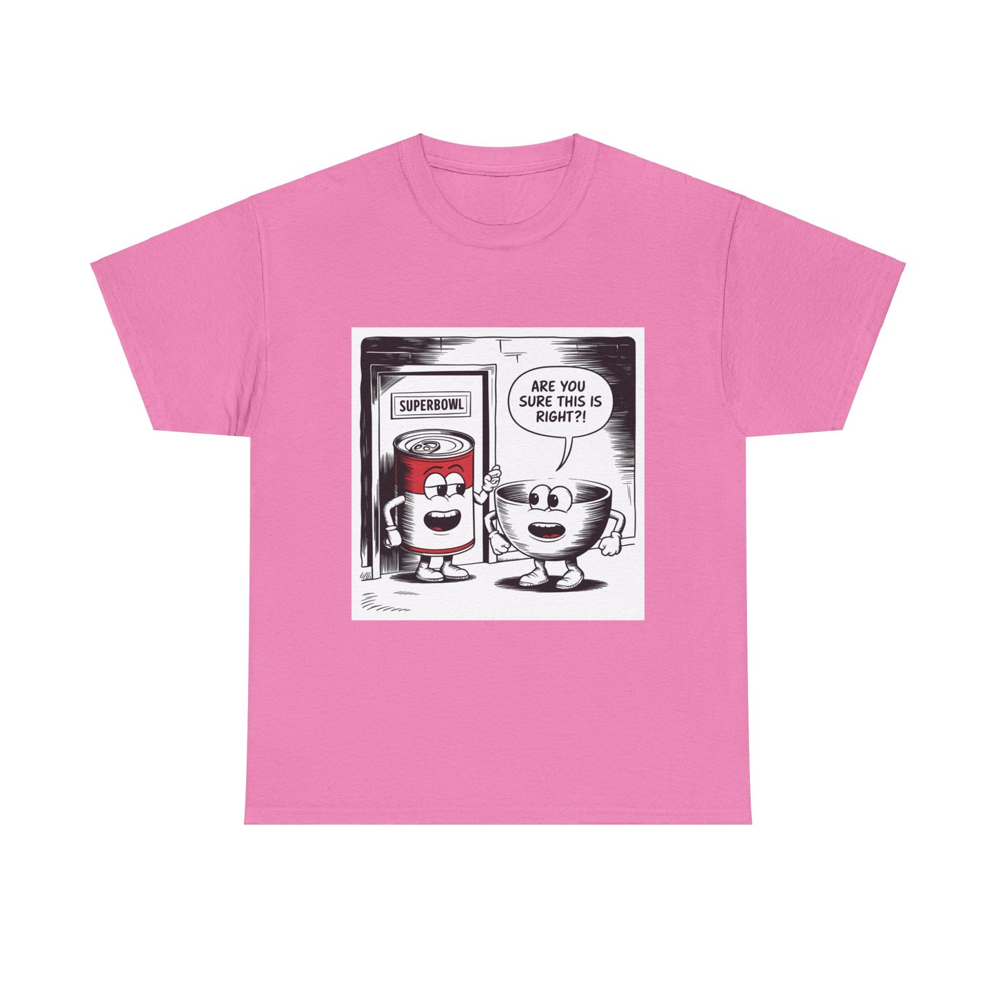 Comic Unisex Tee - Superbowl Design