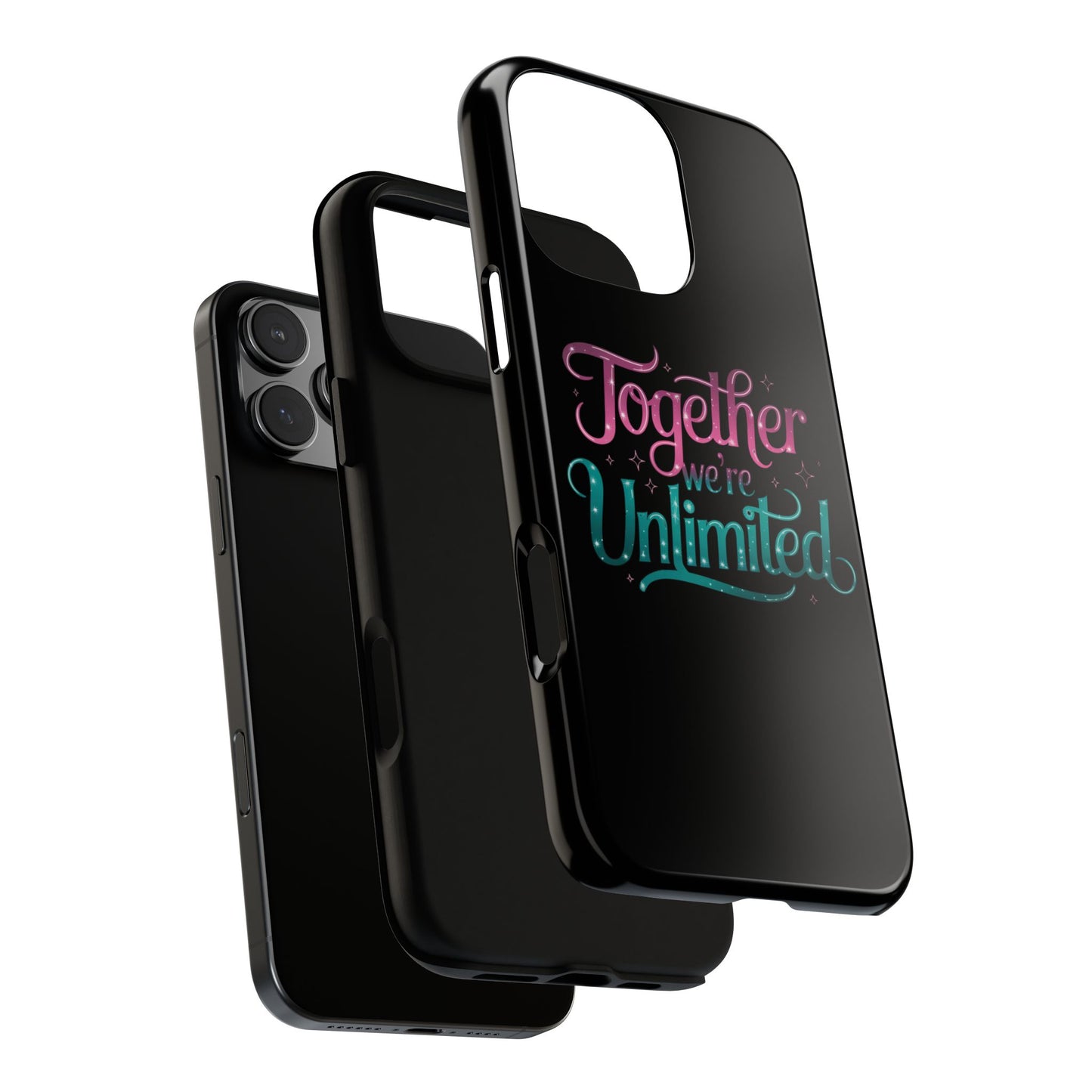iPhone Case with Musical Quote Together We're Unlimited Musical Phone Case