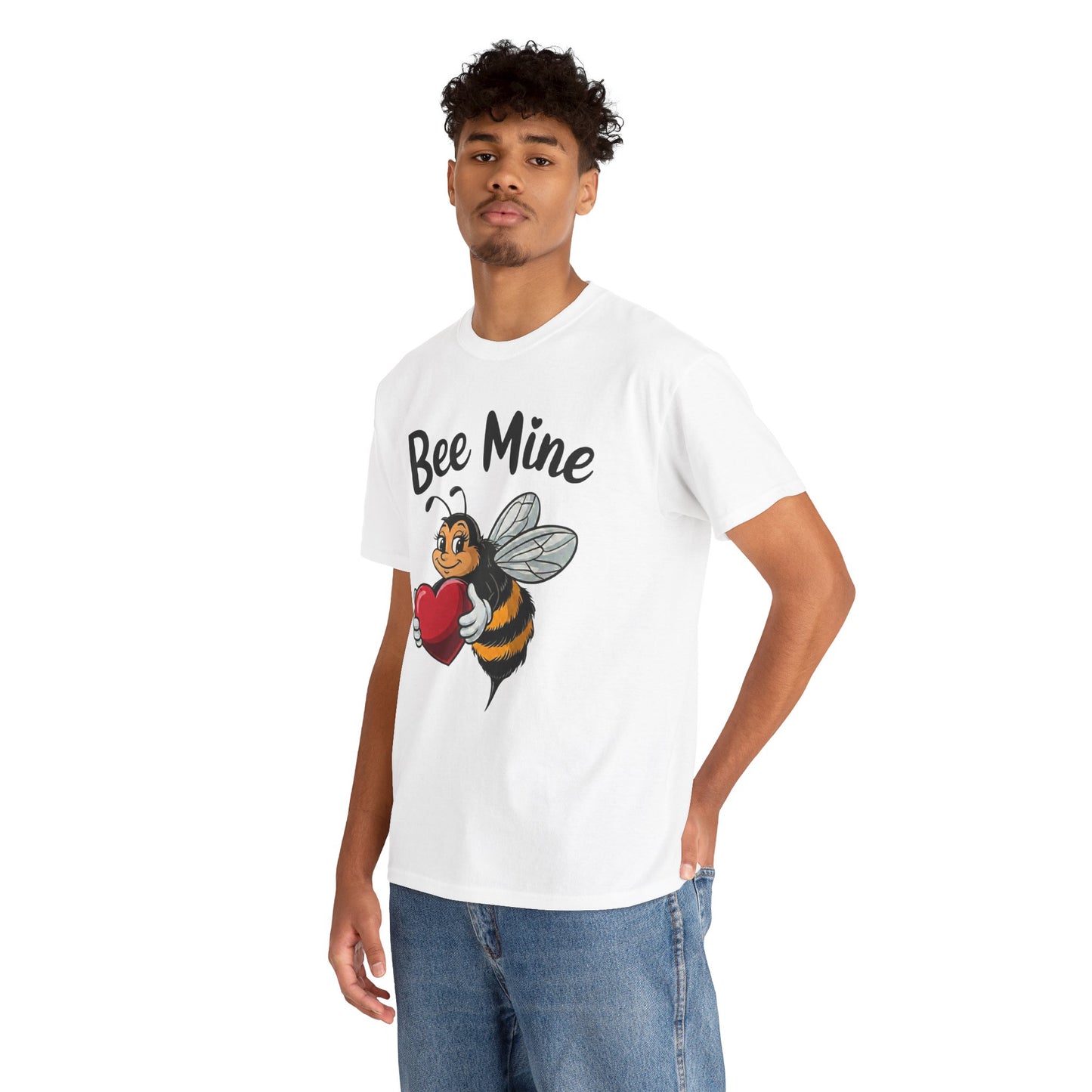Bee Mine Shirt, Cute Valentine Shirt, Bee Love T Shirt, Funny Valentine Pun Tee, Heart Bee Graphic Shirt, Valentine Gift
