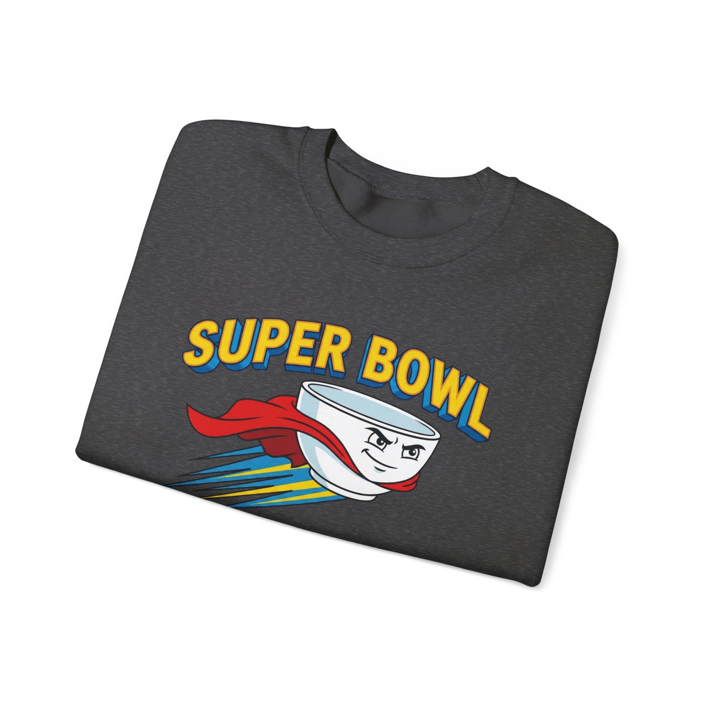 Super Bowl Sweatshirt, Funny Super Bowl Shirt, Football Party Sweatshirt, Game Day Crewneck, Bowl Pun Sweatshirt, Unisex Graphic Crew