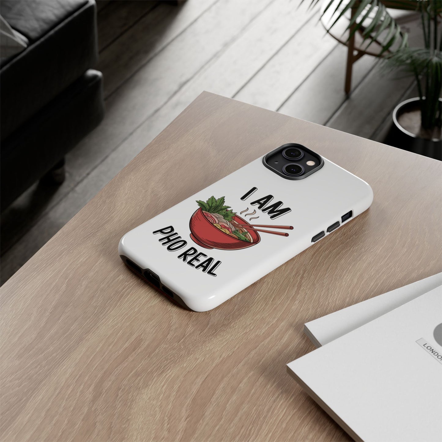Pho Real Tough Phone Case Pho iPhone Case Foodie Phone Case
