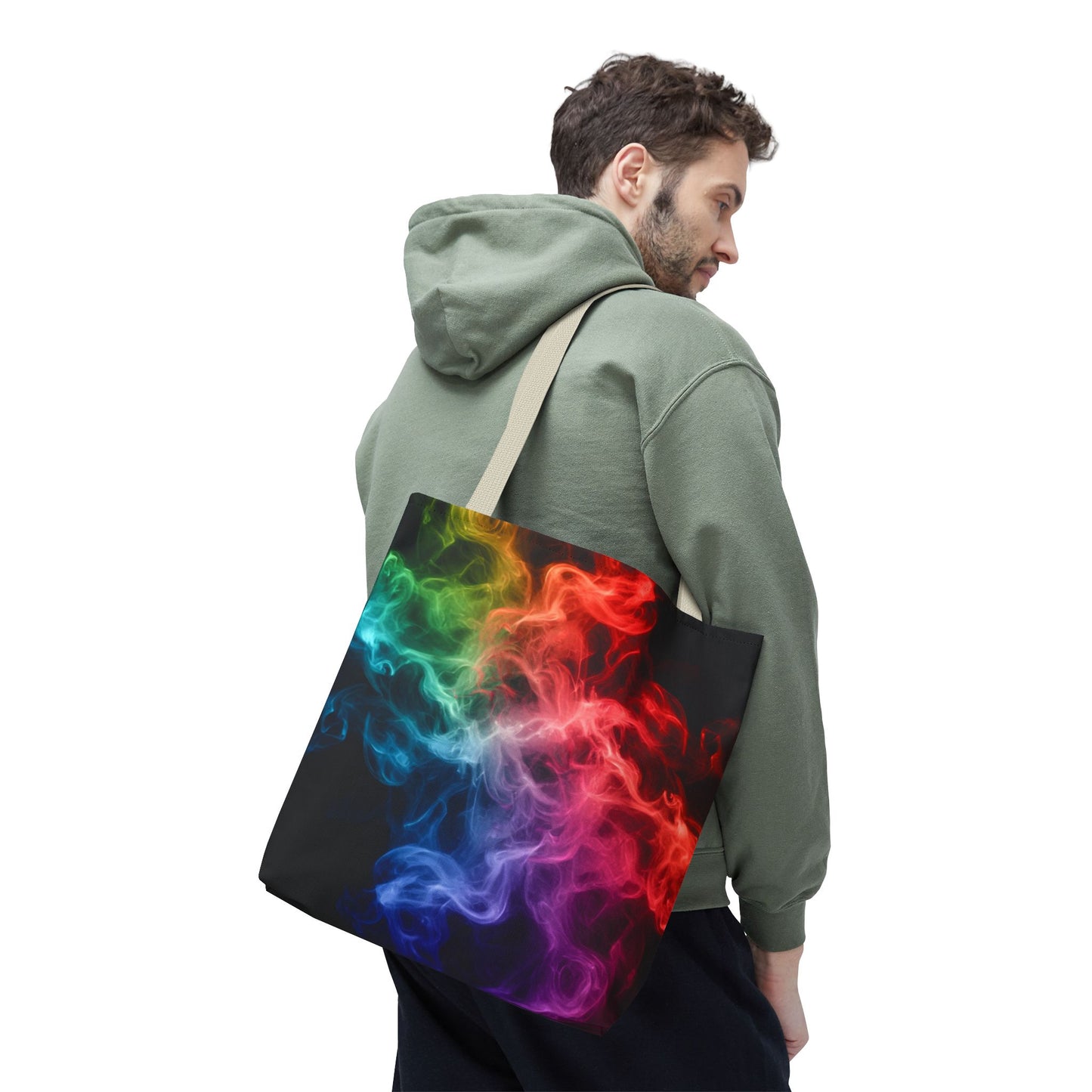 Colorful Smoke Tote Bag